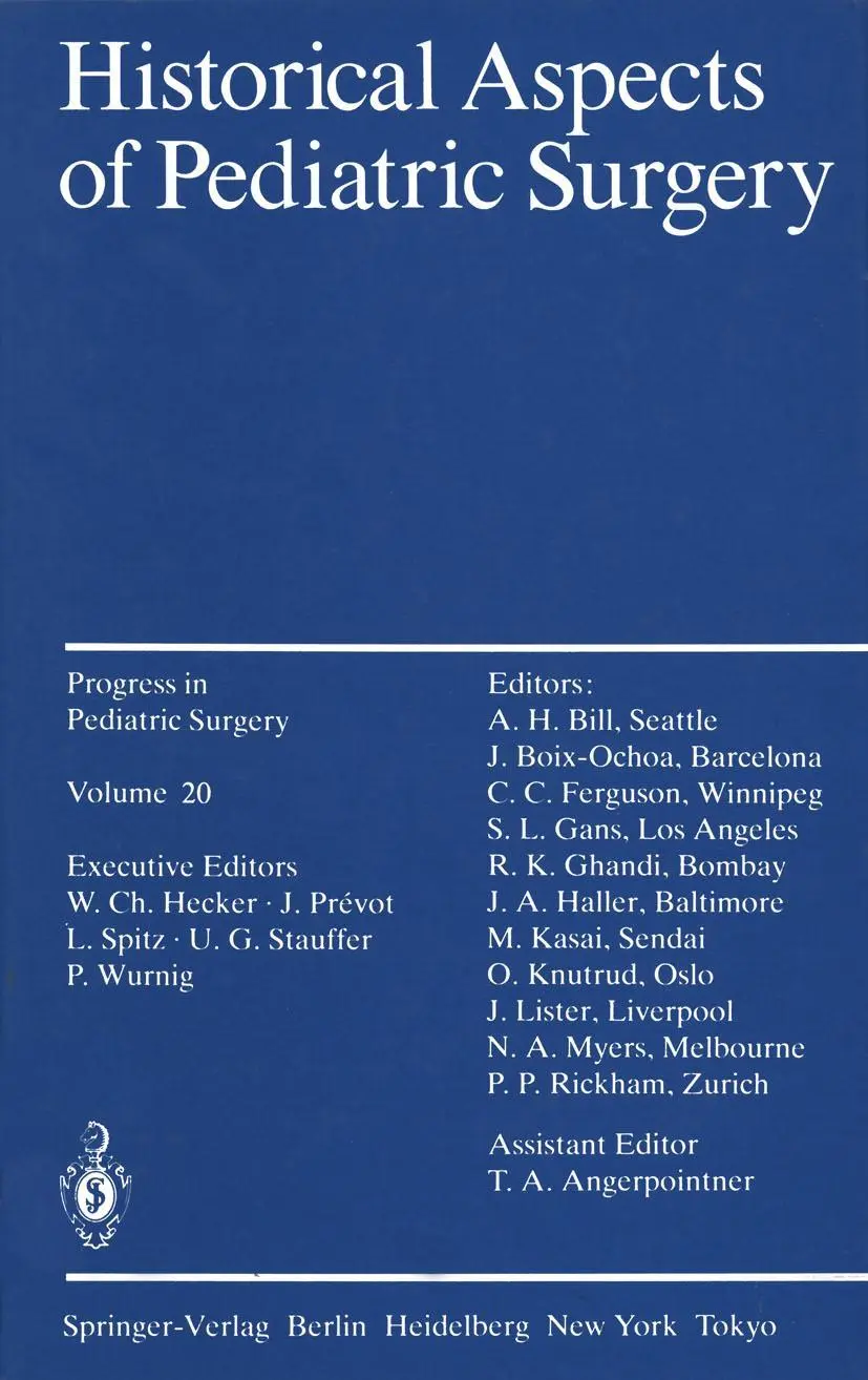 Cover: 9783642708275 | Historical Aspects of Pediatric Surgery | P. P. Rickham | Taschenbuch