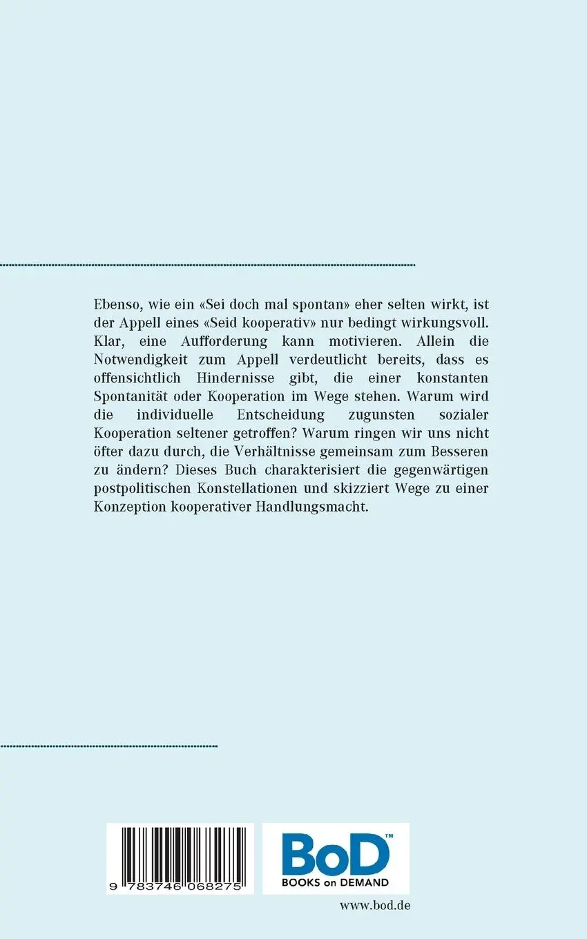 Rückseite: 9783746068275 | Postpolitische Konstellationen | Martin Hagemeier | Taschenbuch | 2018