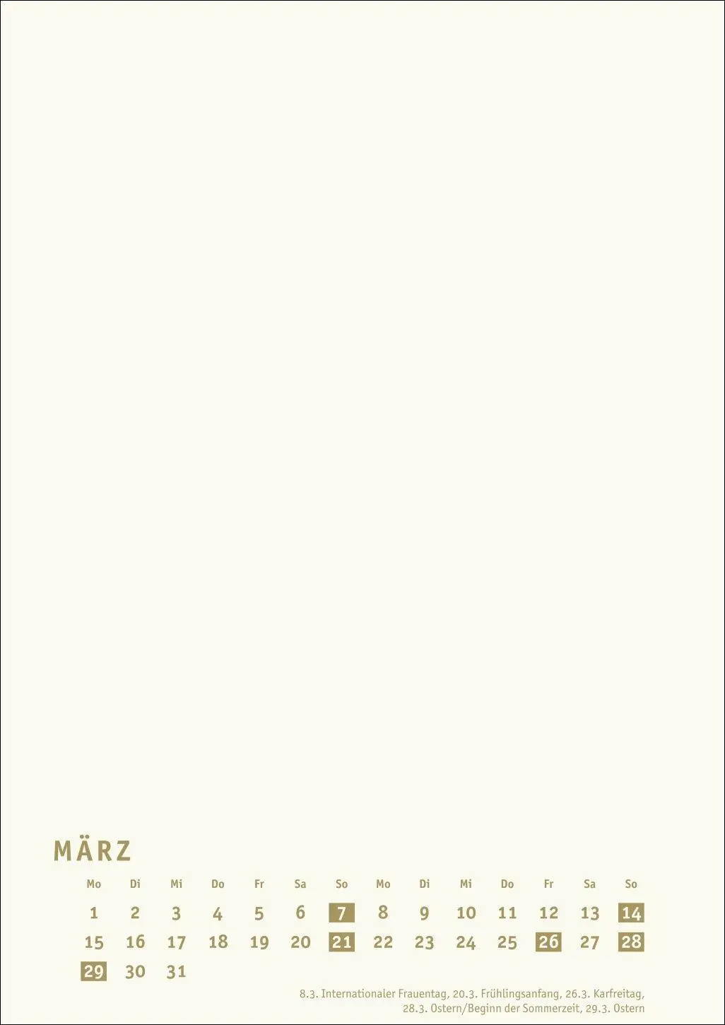 Bild: 9783756418275 | Premium-Bastelkalender gold A4 2027 | Heye | Kalender | Spiralbindung