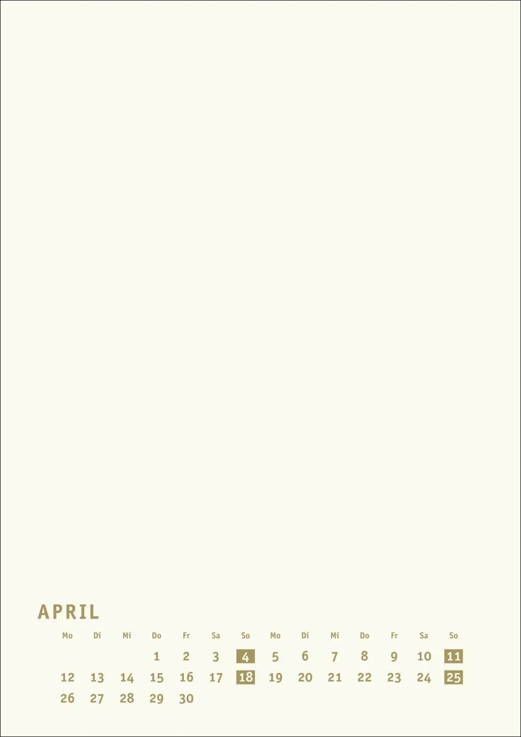 Bild: 9783756418275 | Premium-Bastelkalender gold A4 2027 | Heye | Kalender | Spiralbindung