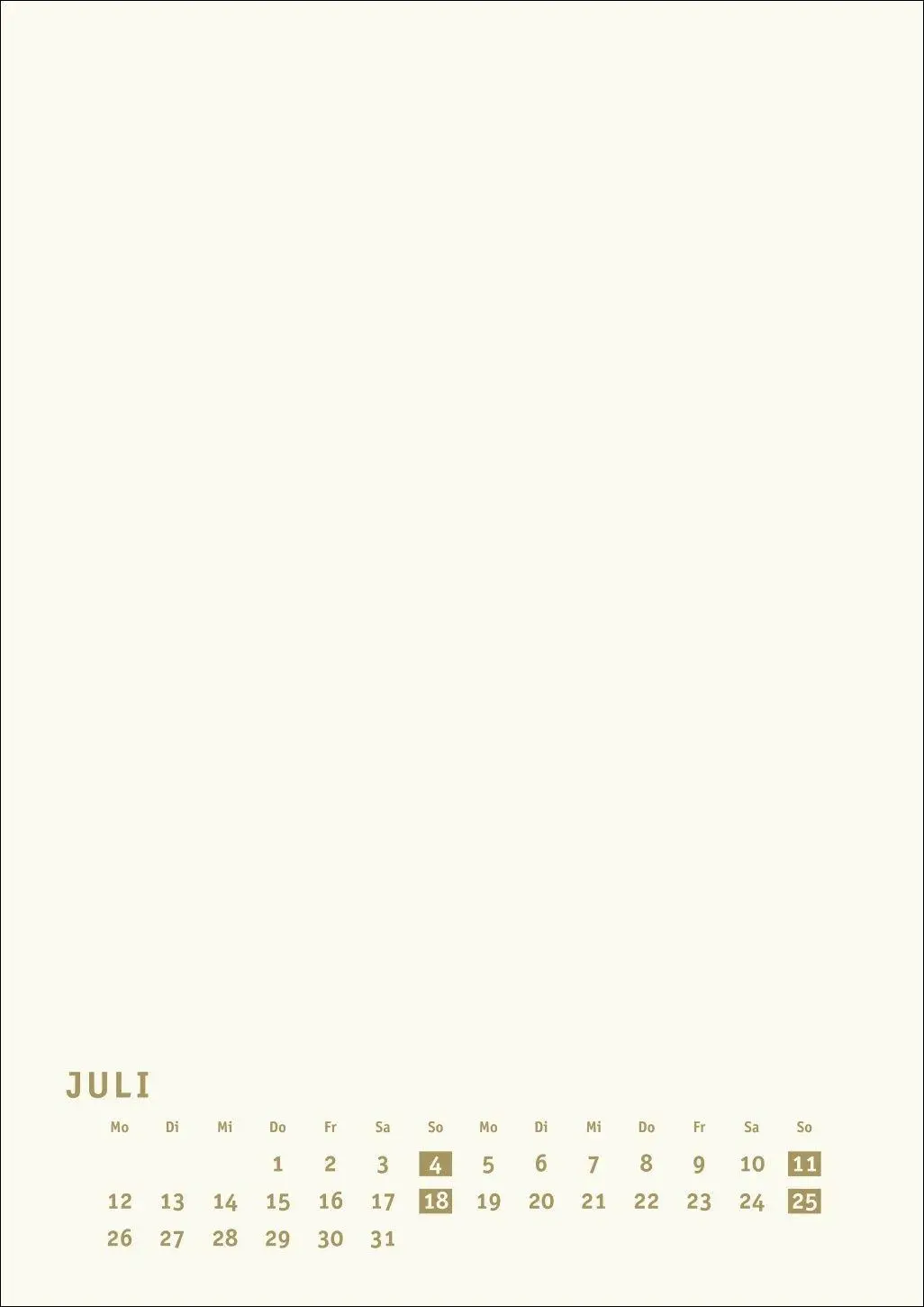 Bild: 9783756418275 | Premium-Bastelkalender gold A4 2027 | Heye | Kalender | Spiralbindung