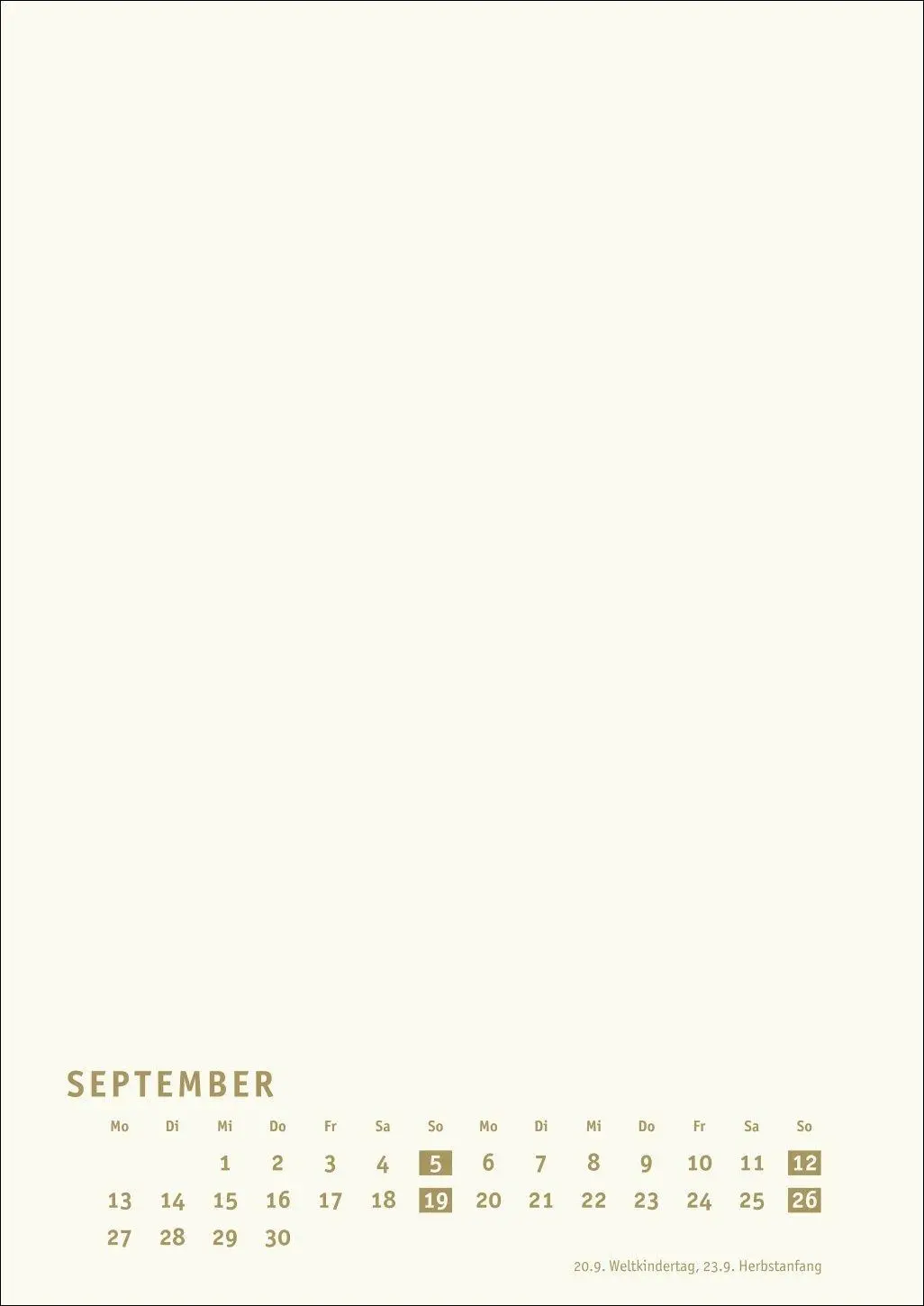 Bild: 9783756418275 | Premium-Bastelkalender gold A4 2027 | Heye | Kalender | Spiralbindung
