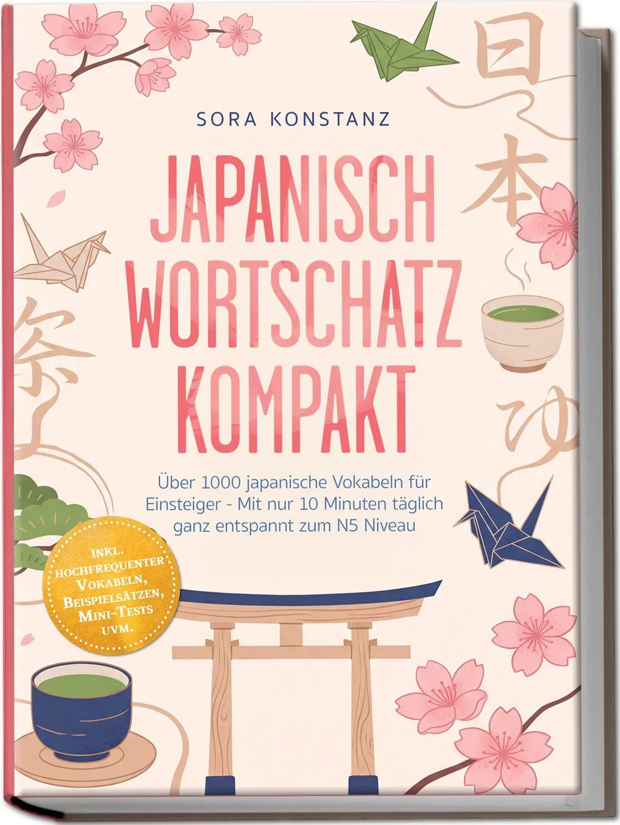 Cover: 9783757648275 | Japanisch Wortschatz kompakt: Über 1000 japanische Vokabeln für...