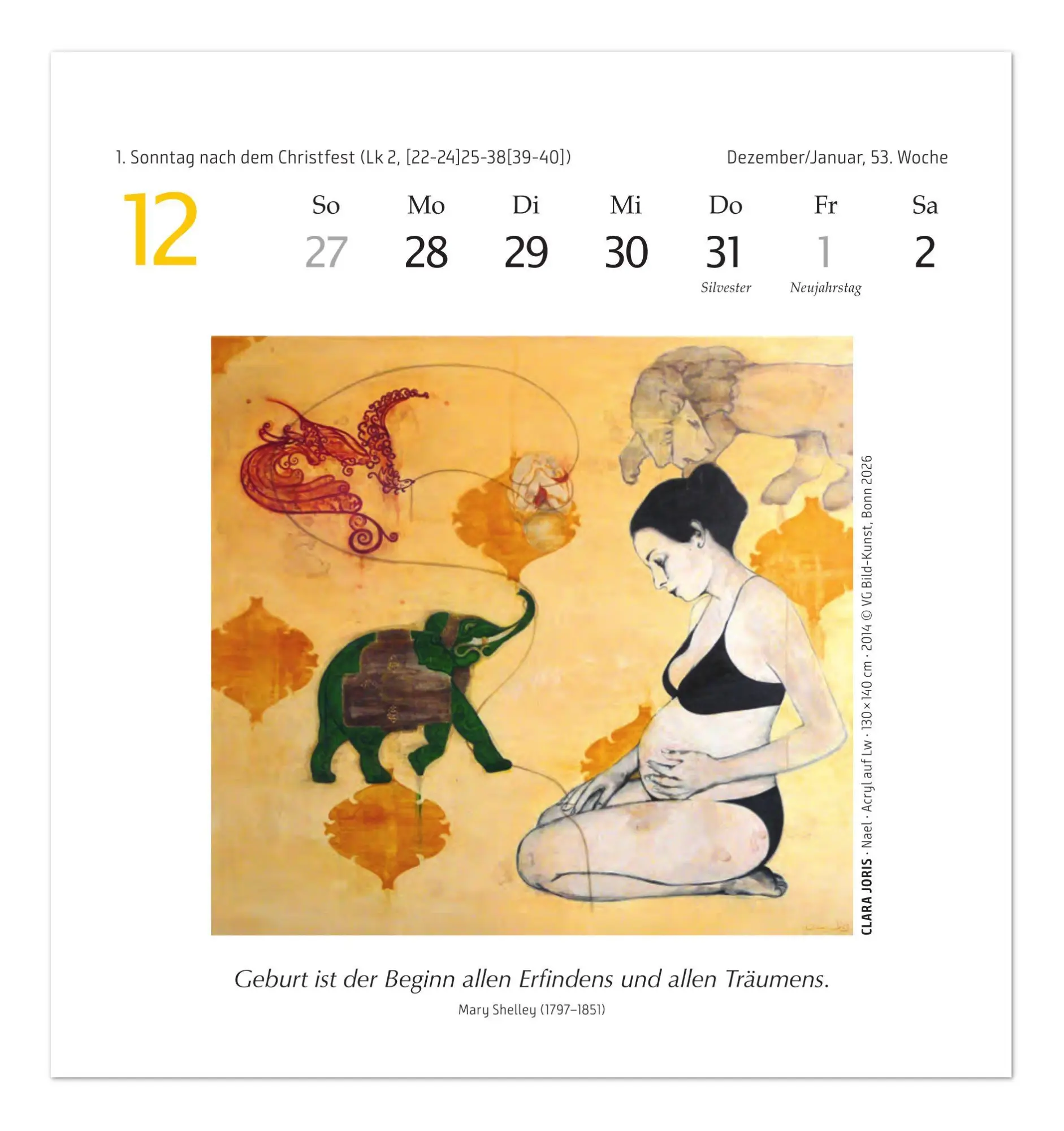 Bild: 9783780628275 | Frauen-Kalender 2027 | Frauenwerk Stein e. V. | Kalender | 120 S.