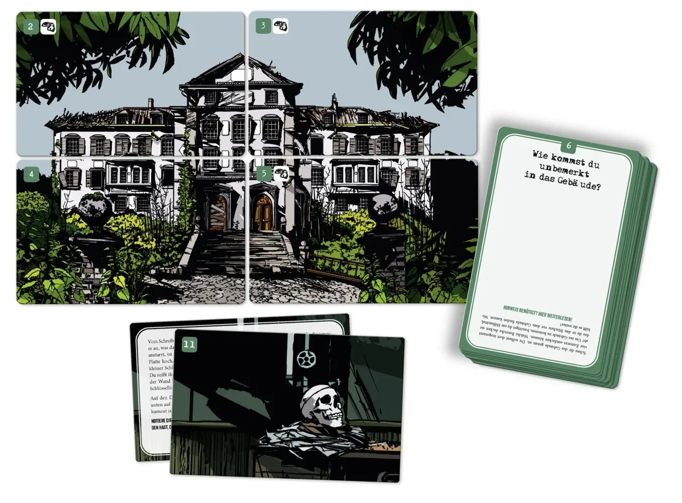 Rückseite: 4260512188375 | Crime Places. Das Sanatorium | Hans Pieper (u. a.) | Spiel | 144 S.