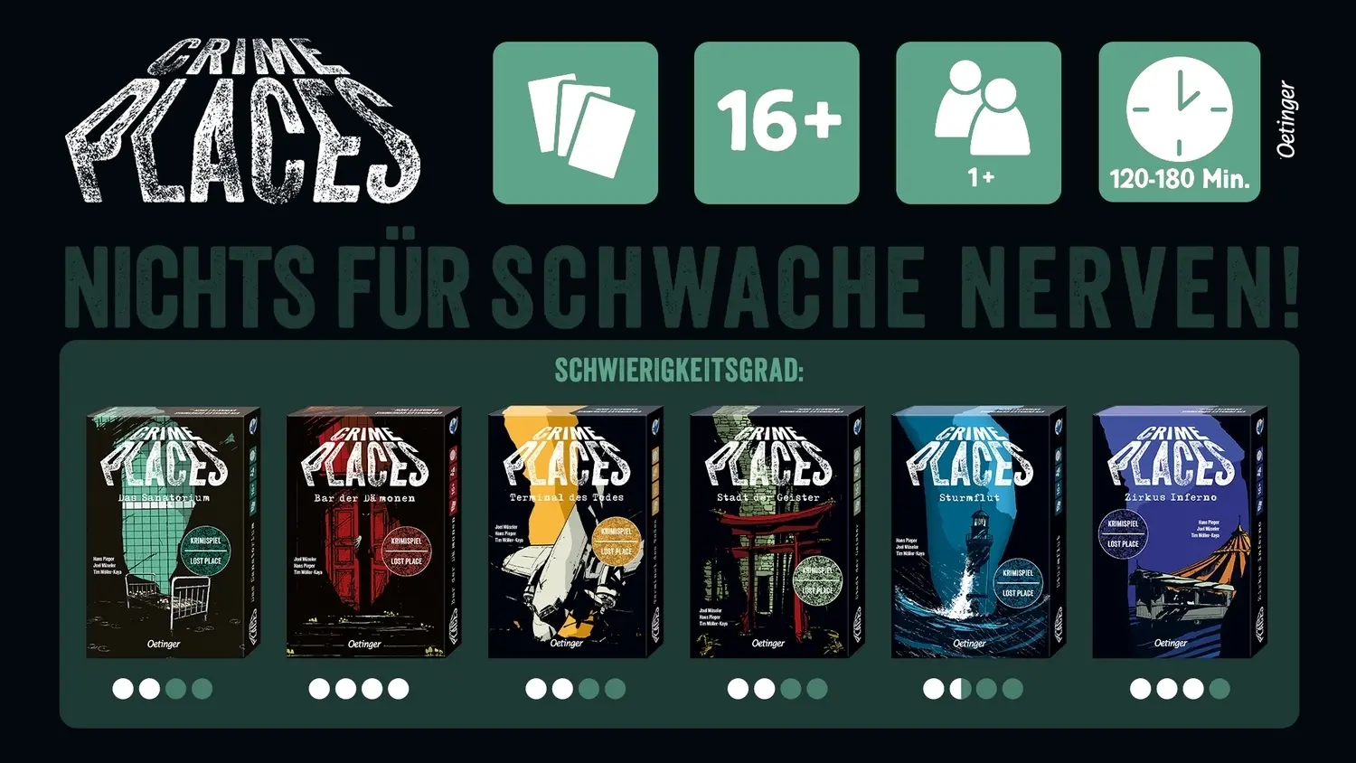 Autor: 4260512188375 | Crime Places. Das Sanatorium | Hans Pieper (u. a.) | Spiel | 144 S.