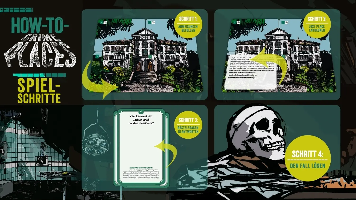 Bild: 4260512188375 | Crime Places. Das Sanatorium | Hans Pieper (u. a.) | Spiel | 144 S.