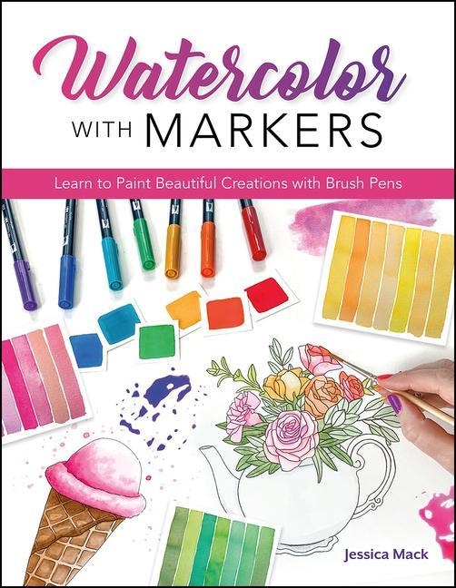 Cover: 9781681988375 | Watercolor with Markers | Jessica Mack | Taschenbuch | Englisch | 2022