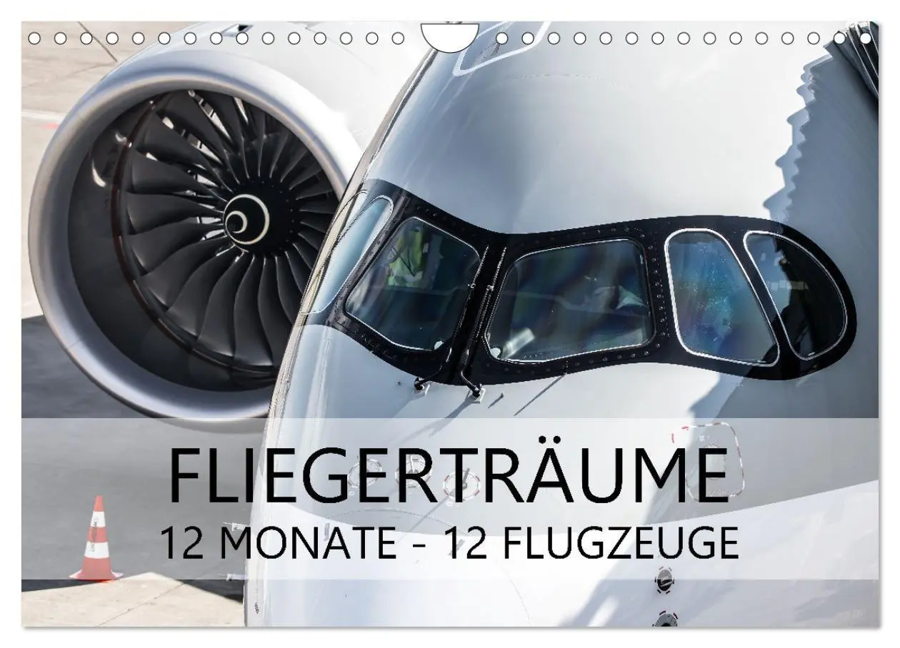 Cover: 9783457358375 | Fliegerträume: 12 Monate, 12 Flugzeuge (Wandkalender 2026 DIN A4...