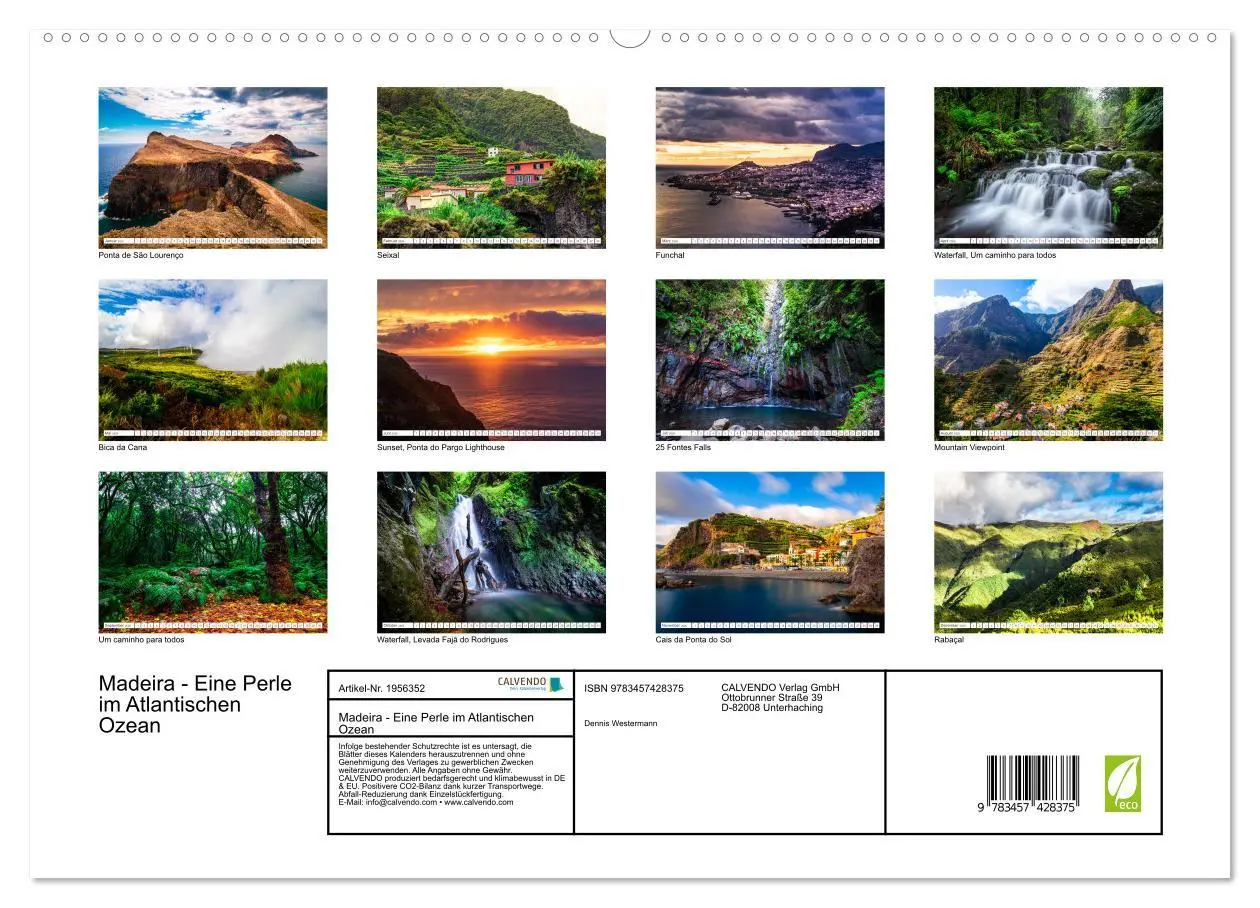 Bild: 9783457428375 | Madeira - Eine Perle im Atlantischen Ozean (hochwertiger Premium...