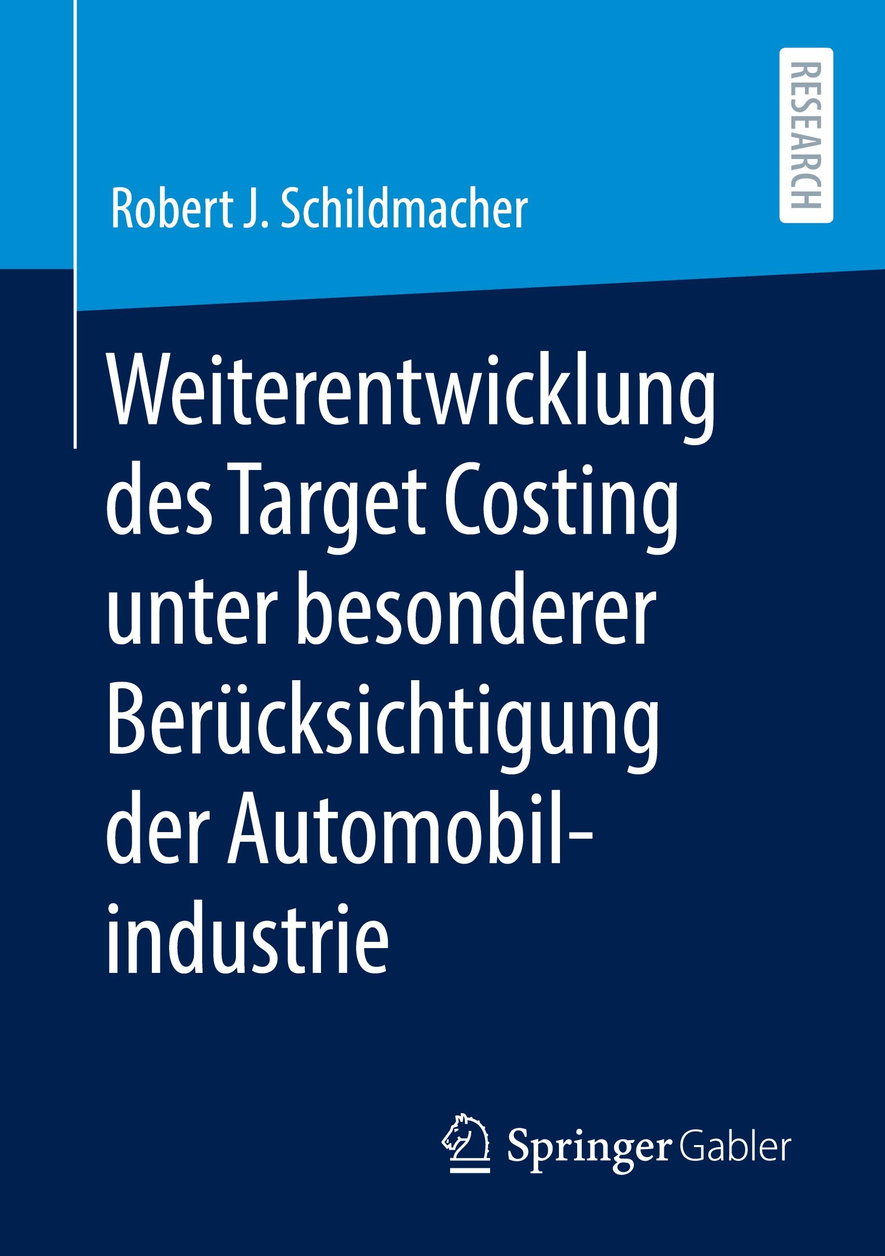 Cover: 9783658328375 | Weiterentwicklung des Target Costing unter besonderer...