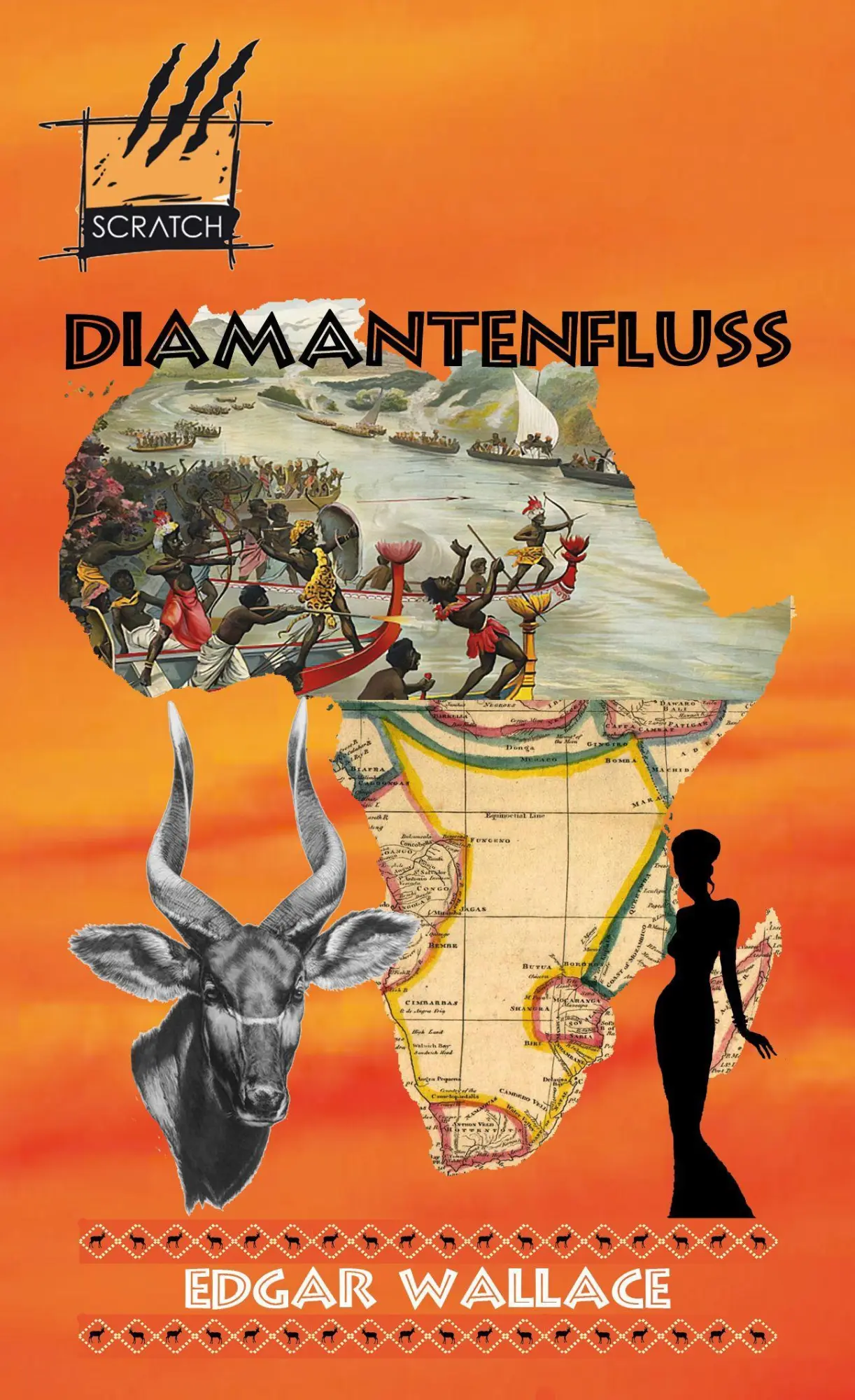 Cover: 9783940928375 | Diamantenfluss | Die Afrika-Romane 3 | Edgar Wallace | Taschenbuch