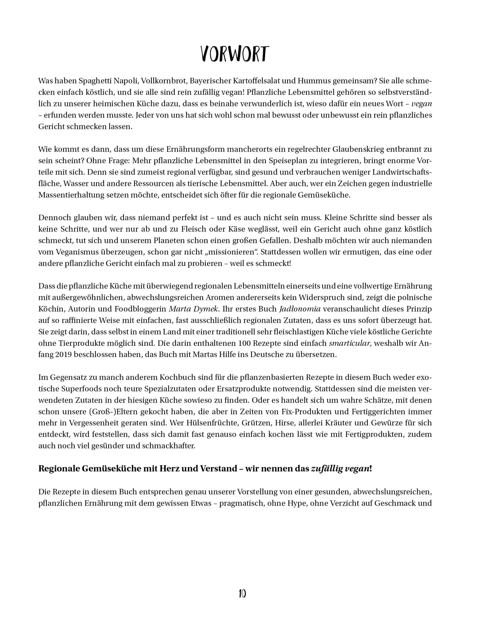 Bild: 9783946658375 | Zufällig vegan | Marta Dymek | Buch | Deutsch | 2019 | smarticular