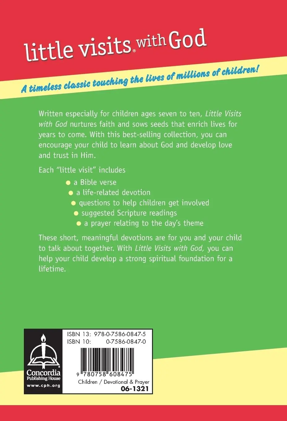 Rückseite: 9780758608475 | Little Visits with God - 4th Edition | Allan Hart Jahsmann (u. a.)