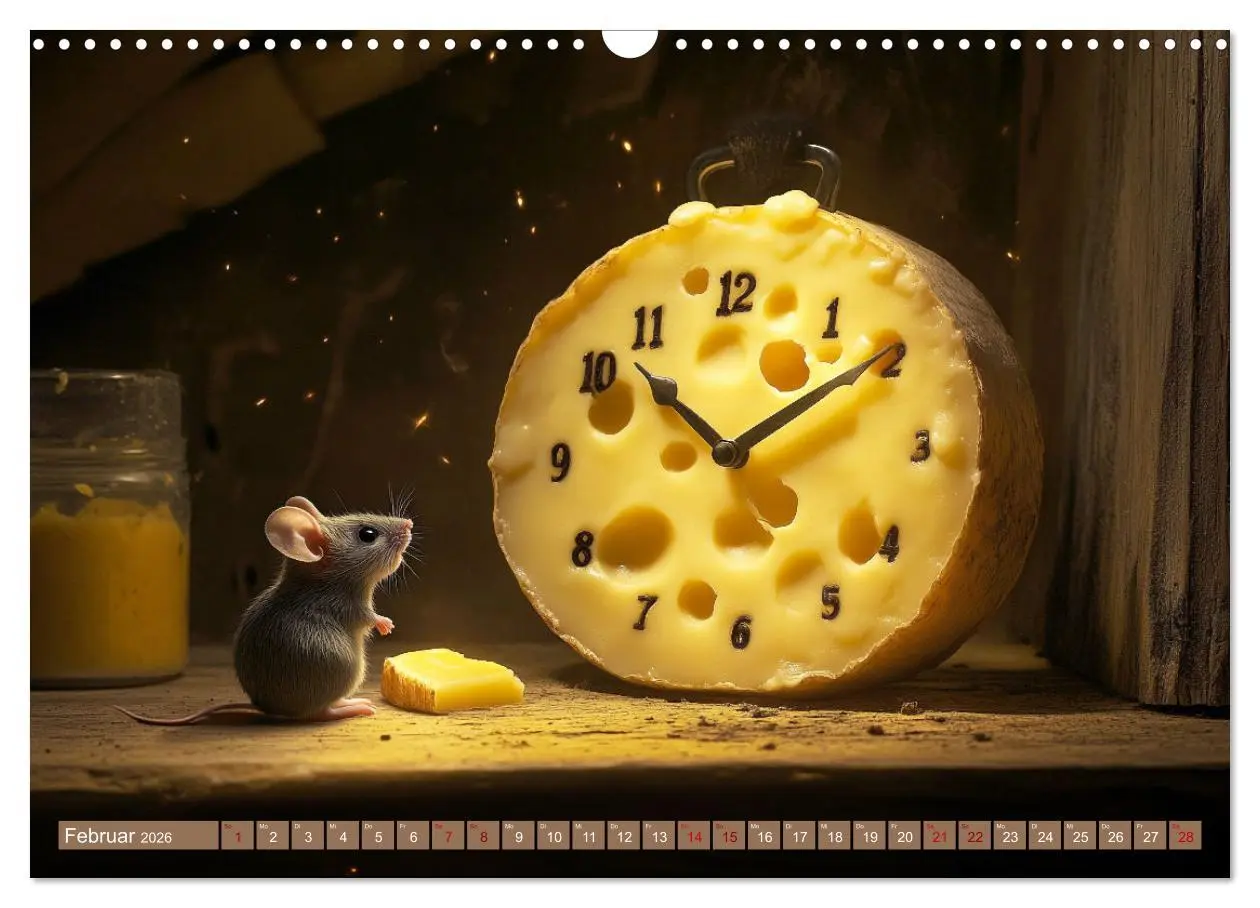 Bild: 9783457278475 | Mäuse würden Käse kaufen (Wandkalender 2026 DIN A3 quer), CALVENDO...