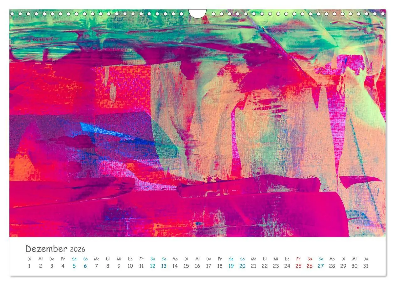 Bild: 9783457728475 | Colorpop - Joyful, abstract. multicolored (Wandkalender 2026 DIN A3...