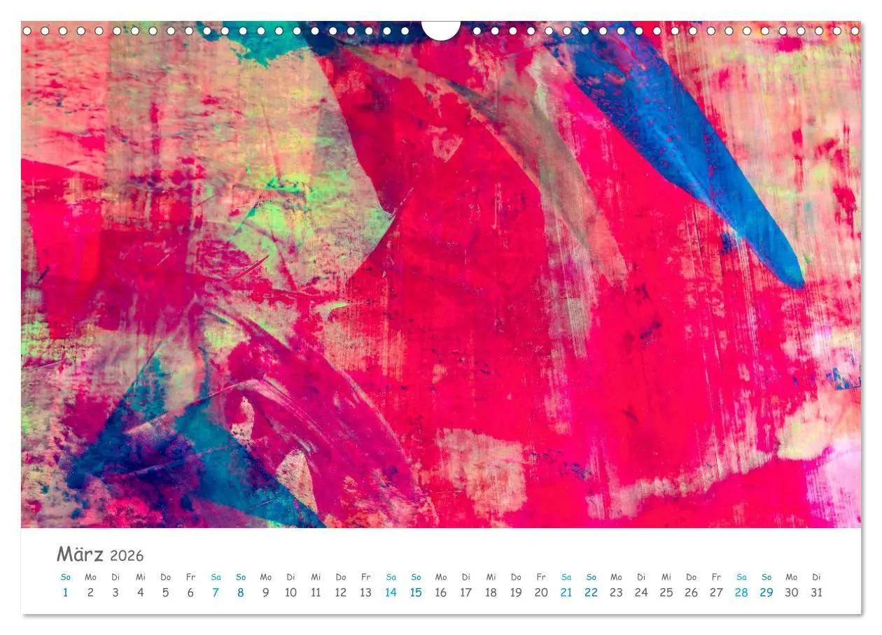 Bild: 9783457728475 | Colorpop - Joyful, abstract. multicolored (Wandkalender 2026 DIN A3...
