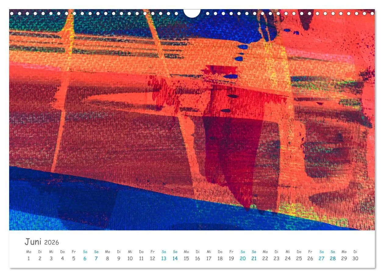 Bild: 9783457728475 | Colorpop - Joyful, abstract. multicolored (Wandkalender 2026 DIN A3...