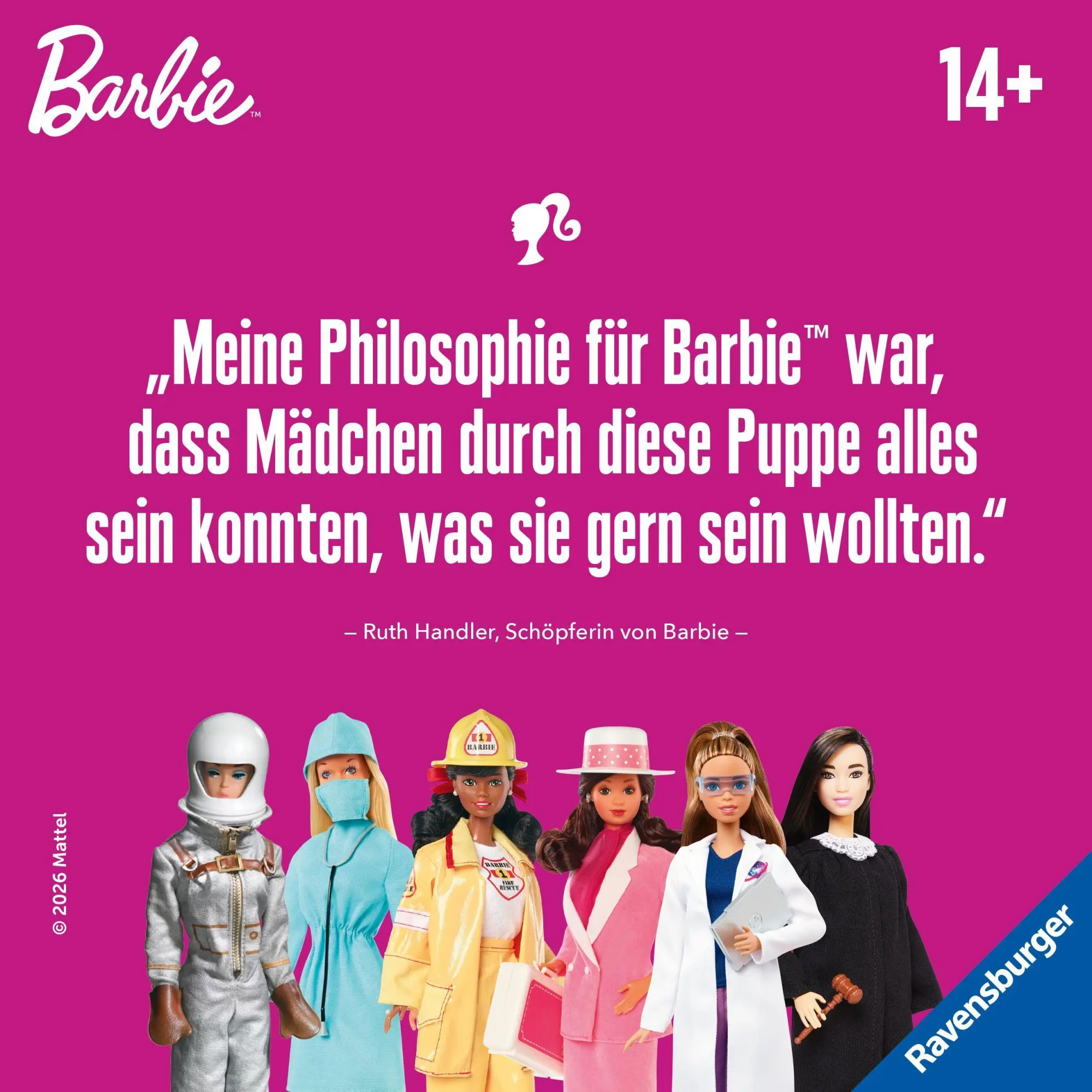Bild: 9783473498475 | Barbie - Inspiration, Geschichte und Vermächtnis | Robin Gerber | Buch