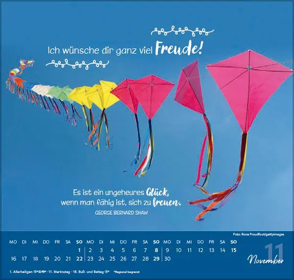 Bild: 9783731888475 | Die allerbesten Wünsche für dich 2026 | Verlag Korsch | Kalender