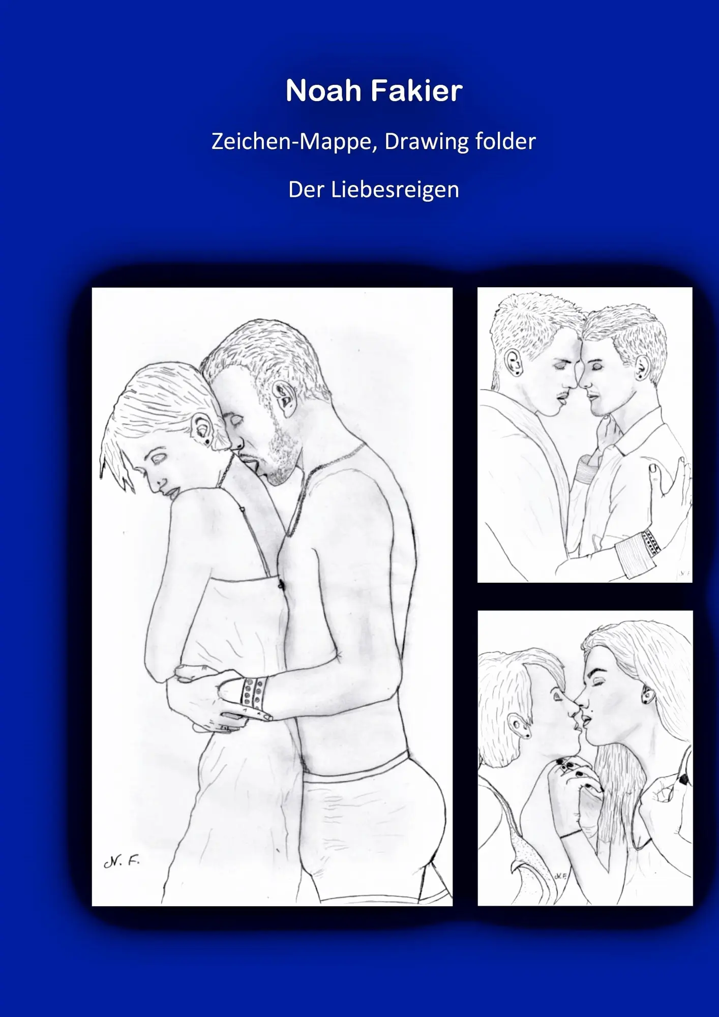 Cover: 9783749498475 | Zeichen Mappe, Drawing folder Der Liebesreigen | Noah Fakier | Buch