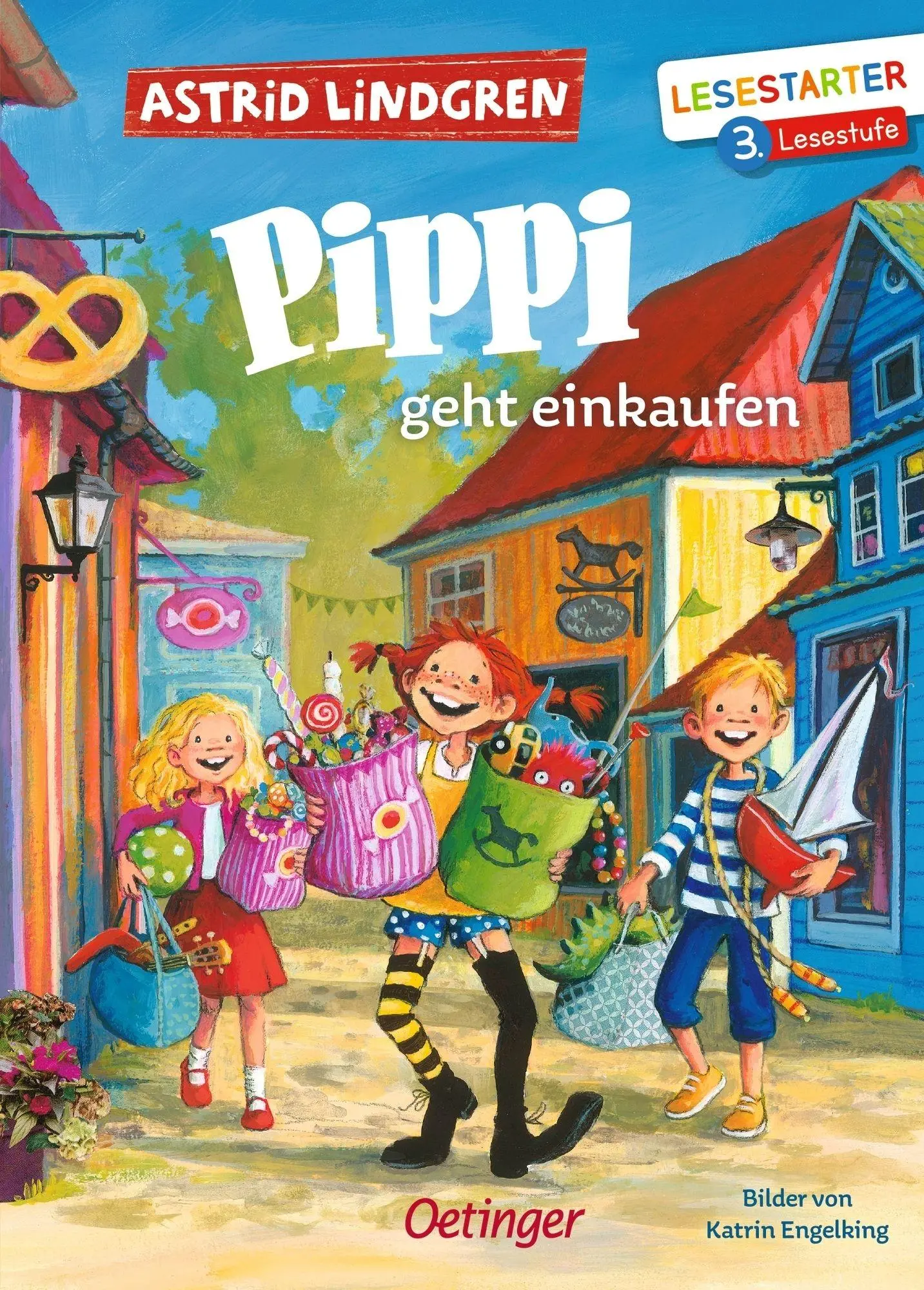 Cover: 9783751208475 | Pippi geht einkaufen | Lesestarter. 3. Lesestufe | Astrid Lindgren