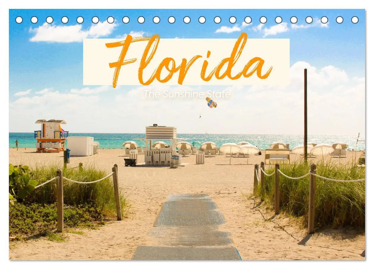 Cover: 9783435008575 | Florida - The Sunshine State (Tischkalender 2025 DIN A5 quer),...