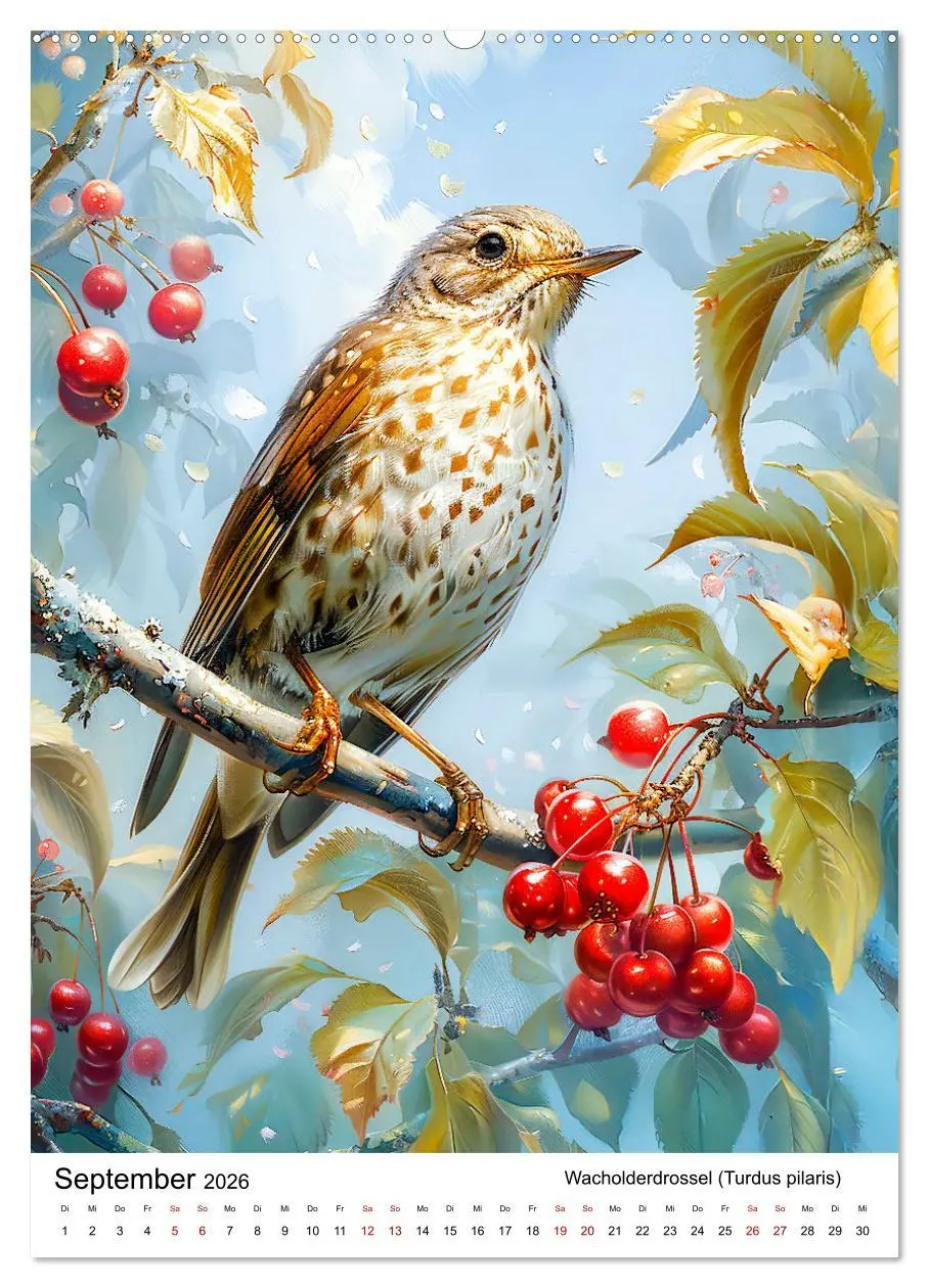 Bild: 9783457268575 | Heimische Vögel - Singvögel zwischen Blüten und Beeren...