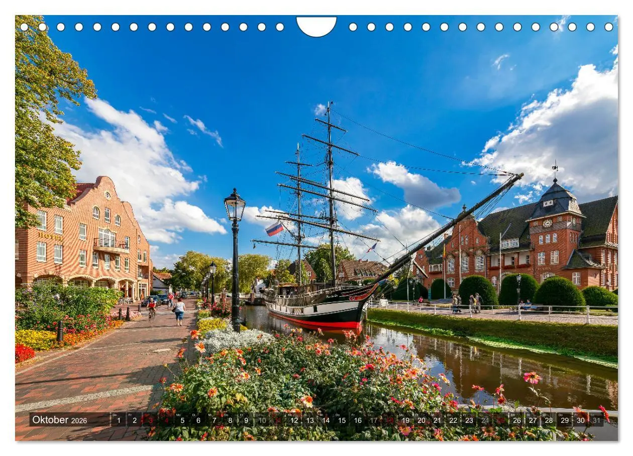 Bild: 9783457888575 | Papenburg - Venedig des Nordens (Wandkalender 2026 DIN A4 quer),...