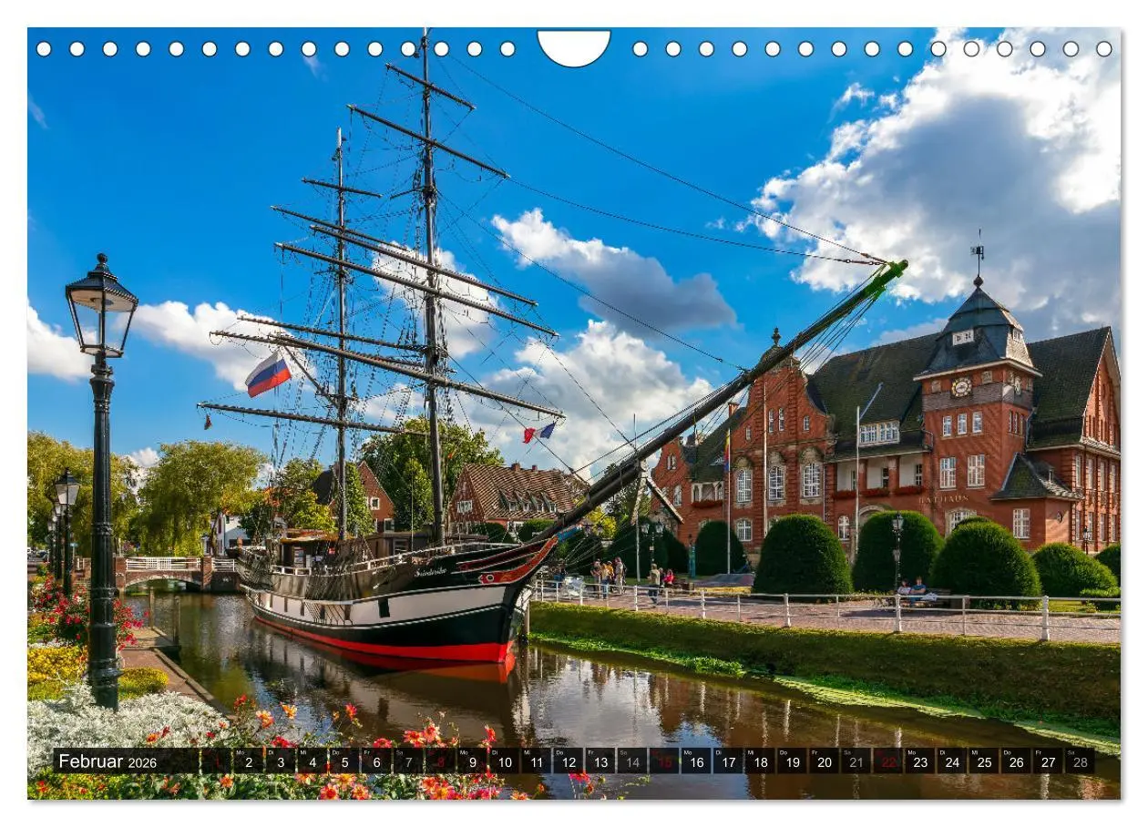 Bild: 9783457888575 | Papenburg - Venedig des Nordens (Wandkalender 2026 DIN A4 quer),...