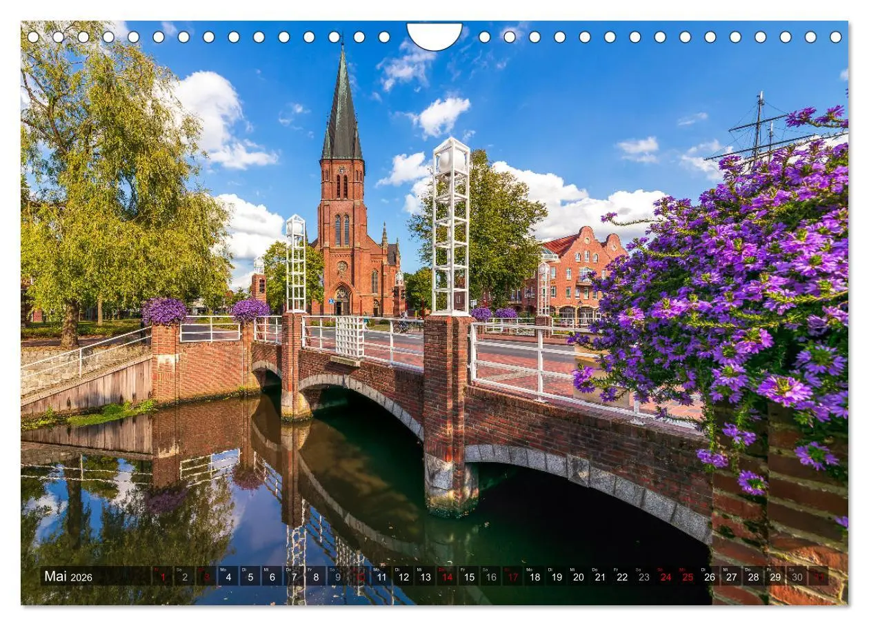 Bild: 9783457888575 | Papenburg - Venedig des Nordens (Wandkalender 2026 DIN A4 quer),...