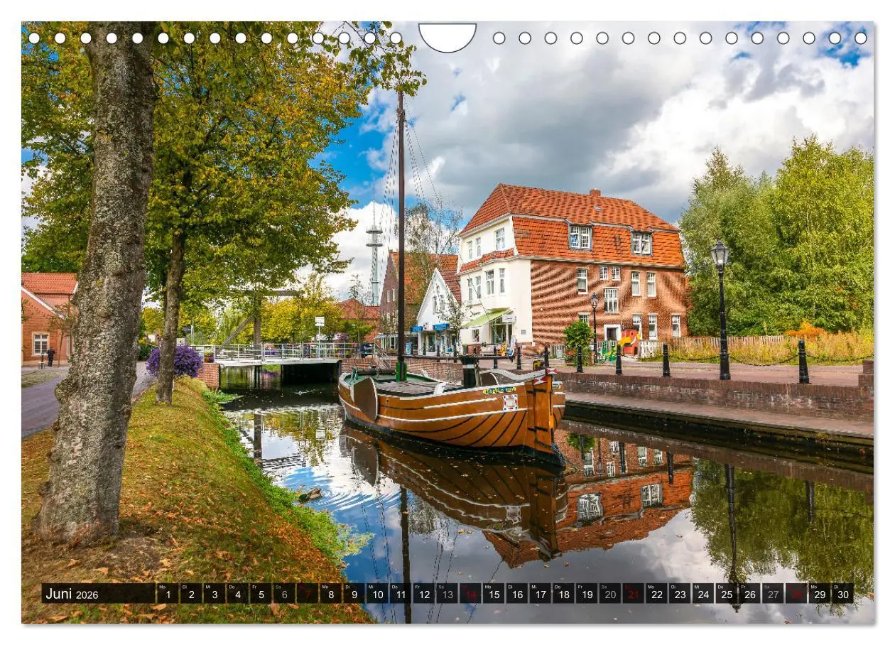 Bild: 9783457888575 | Papenburg - Venedig des Nordens (Wandkalender 2026 DIN A4 quer),...