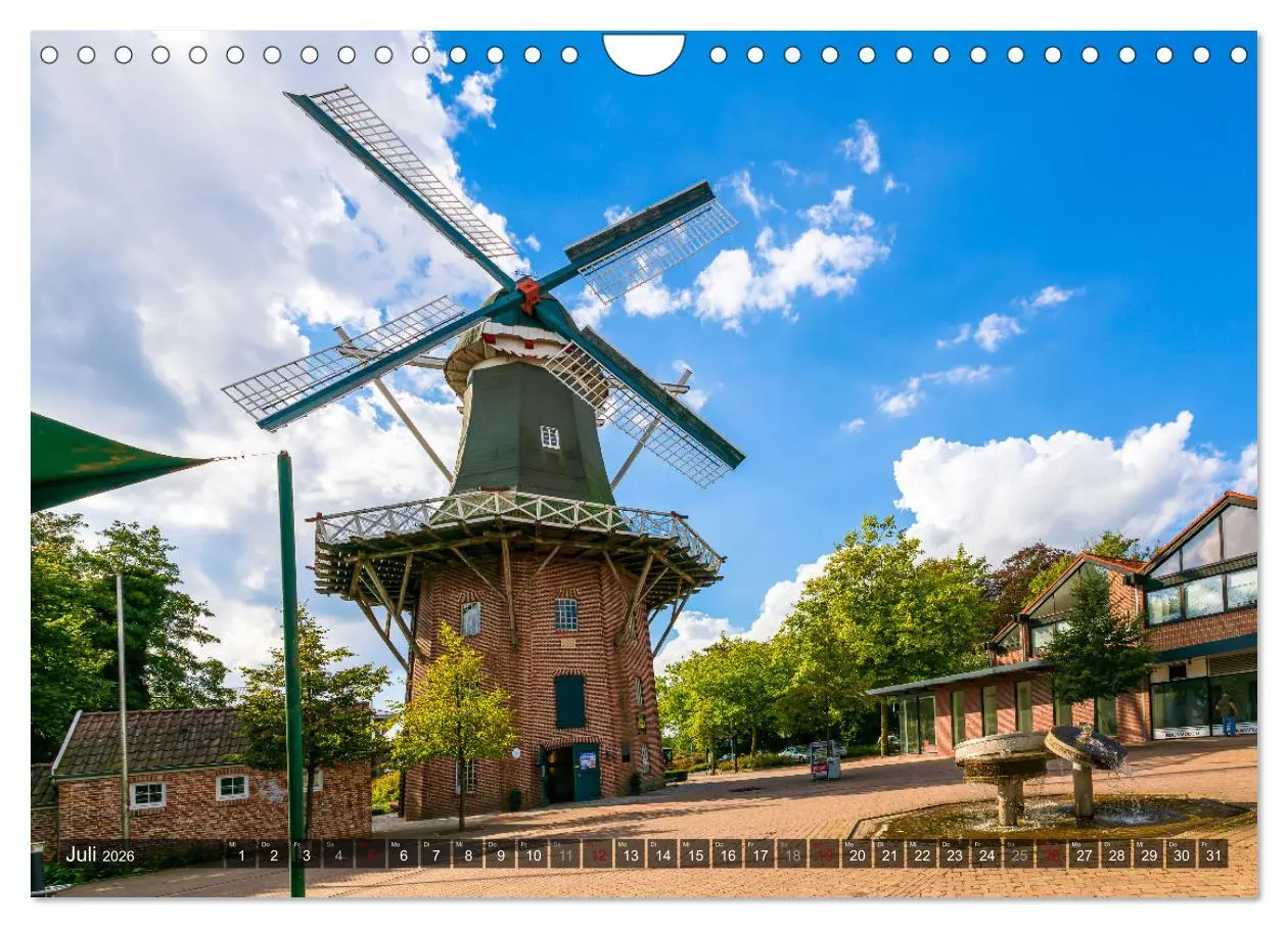 Bild: 9783457888575 | Papenburg - Venedig des Nordens (Wandkalender 2026 DIN A4 quer),...