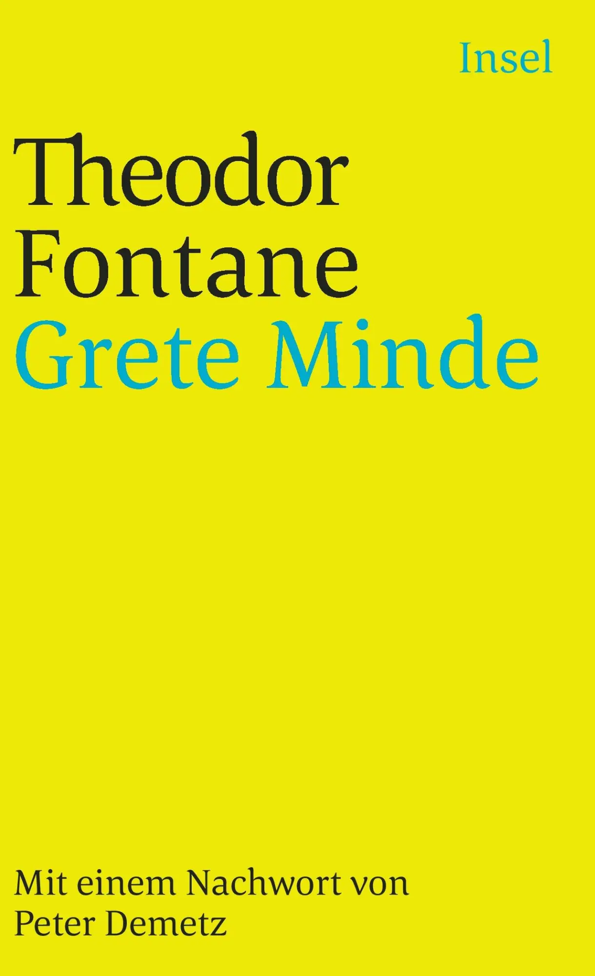 Cover: 9783458328575 | Grete Minde | Theodor Fontane | Taschenbuch | 154 S. | Deutsch | 1989