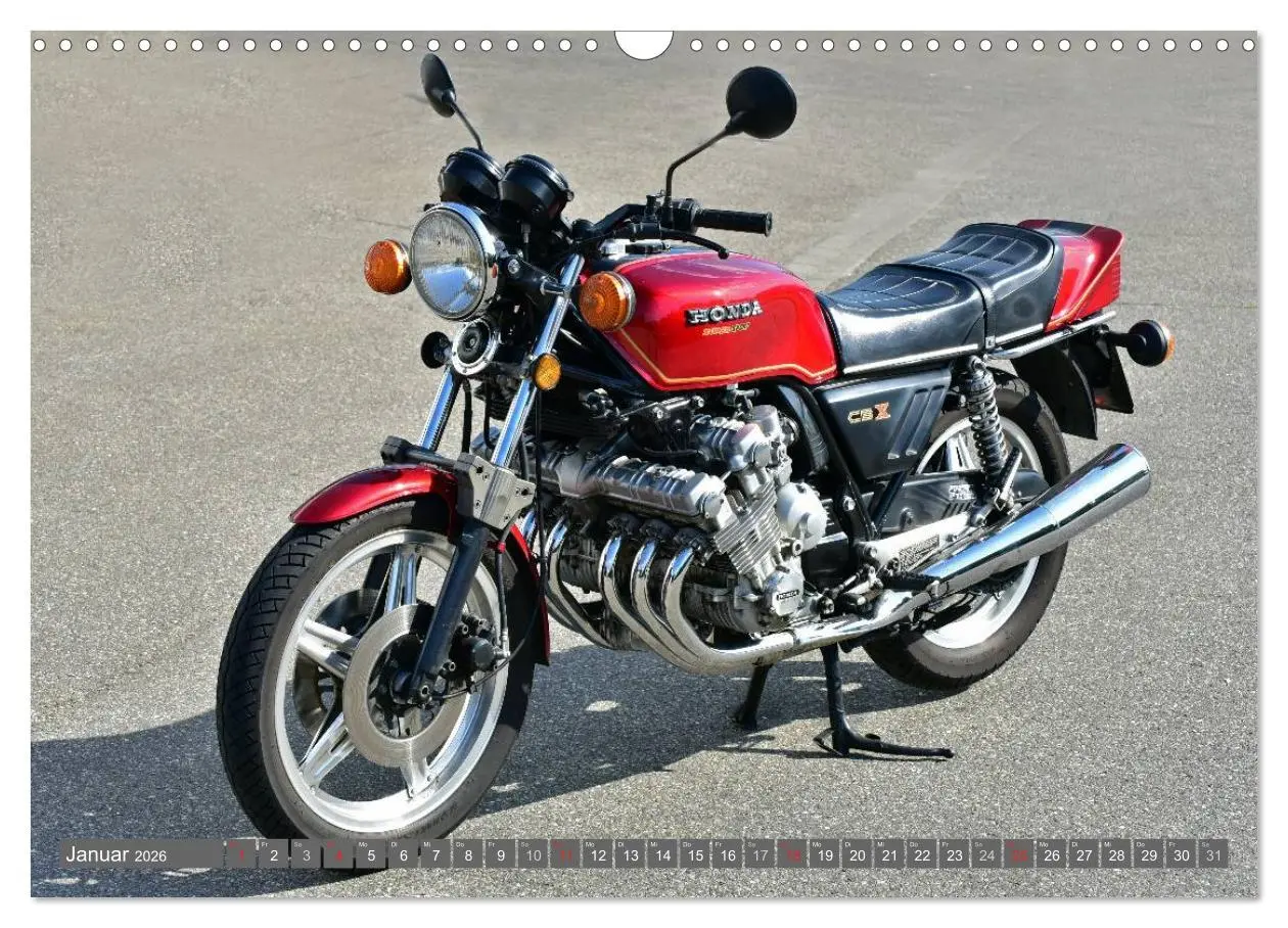 Bild: 9783516048575 | Honda CBX 1000 (Wandkalender 2026 DIN A3 quer), CALVENDO...