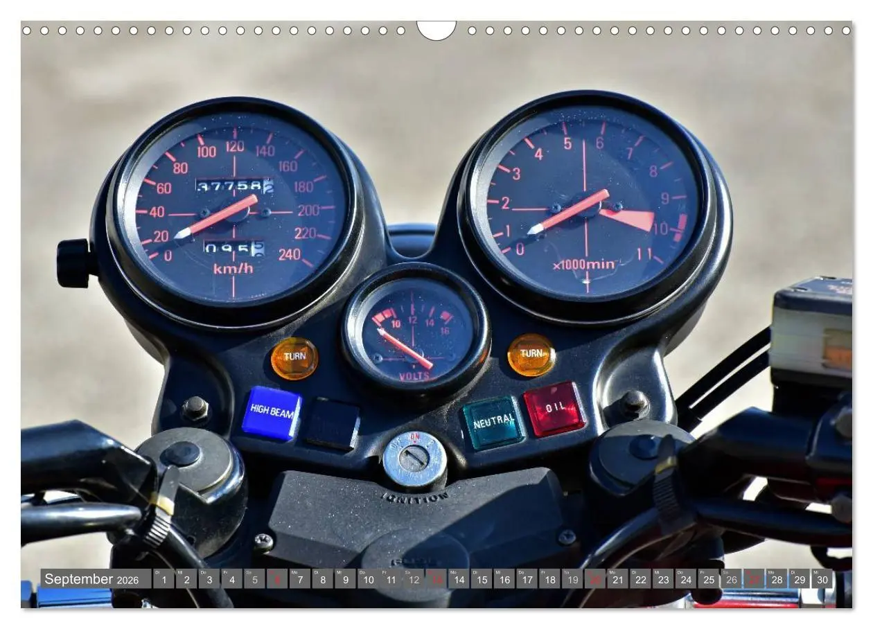 Bild: 9783516048575 | Honda CBX 1000 (Wandkalender 2026 DIN A3 quer), CALVENDO...