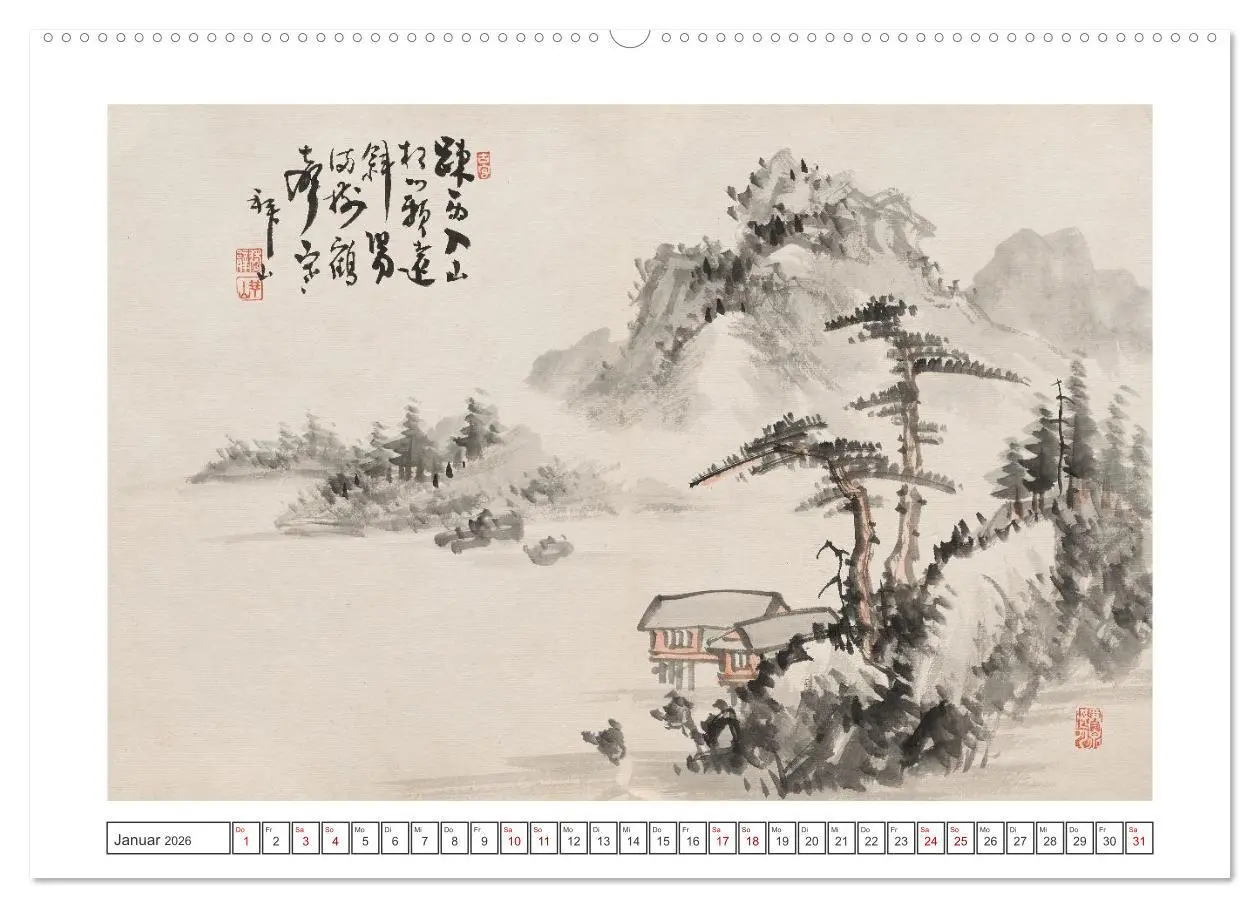 Bild: 9783516598575 | Yoshitsugu Haizan (Wandkalender 2026 DIN A2 quer), CALVENDO...
