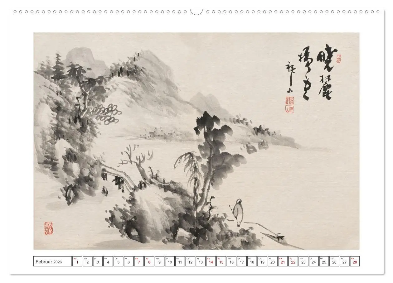 Bild: 9783516598575 | Yoshitsugu Haizan (Wandkalender 2026 DIN A2 quer), CALVENDO...