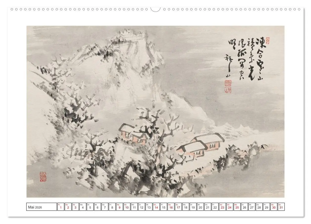 Bild: 9783516598575 | Yoshitsugu Haizan (Wandkalender 2026 DIN A2 quer), CALVENDO...