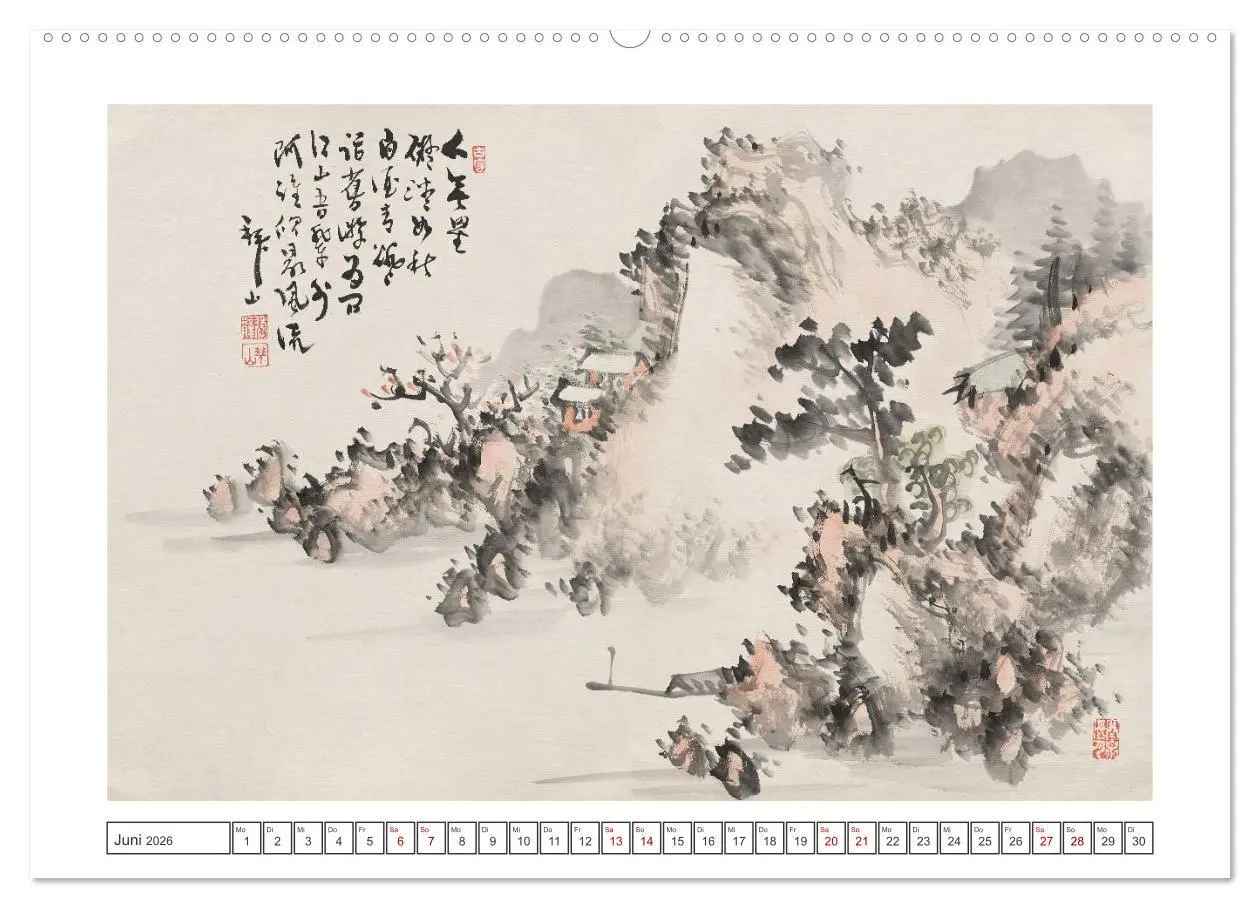 Bild: 9783516598575 | Yoshitsugu Haizan (Wandkalender 2026 DIN A2 quer), CALVENDO...