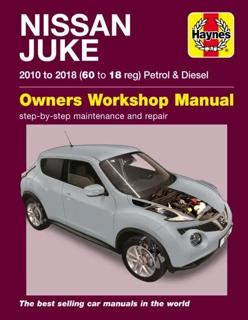 Cover: 9781785218675 | Nissan Juke (10 - 18) Haynes Repair Manual | ('10-'18) 60 to 18 | Mead