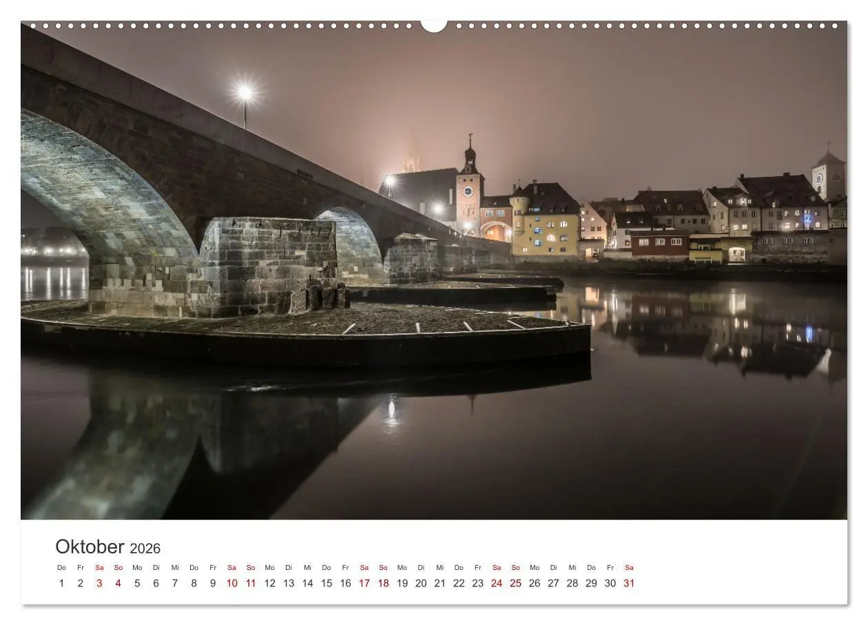 Bild: 9783457638675 | Regensburg kunstvoll in Szene gesetzt (Wandkalender 2026 DIN A2...