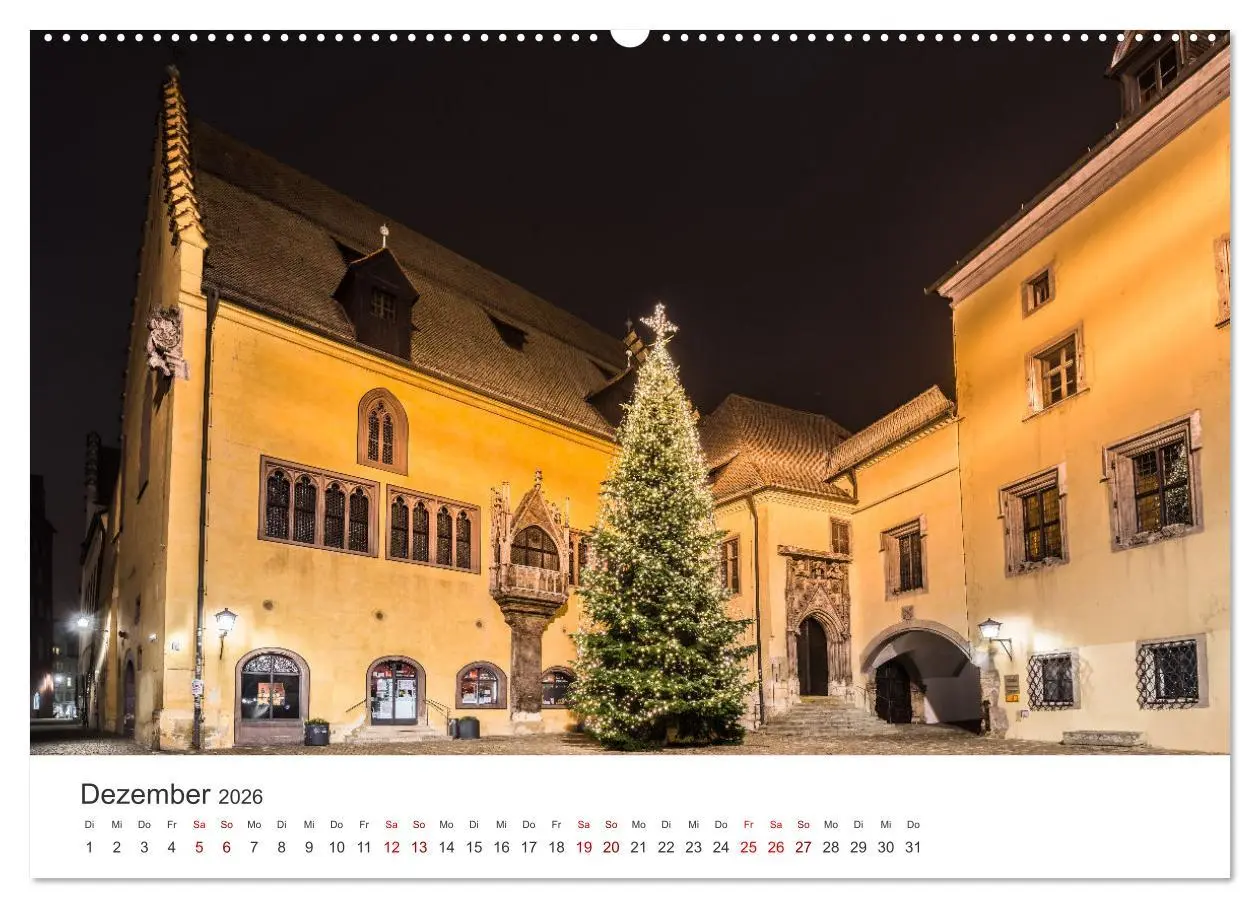 Bild: 9783457638675 | Regensburg kunstvoll in Szene gesetzt (Wandkalender 2026 DIN A2...