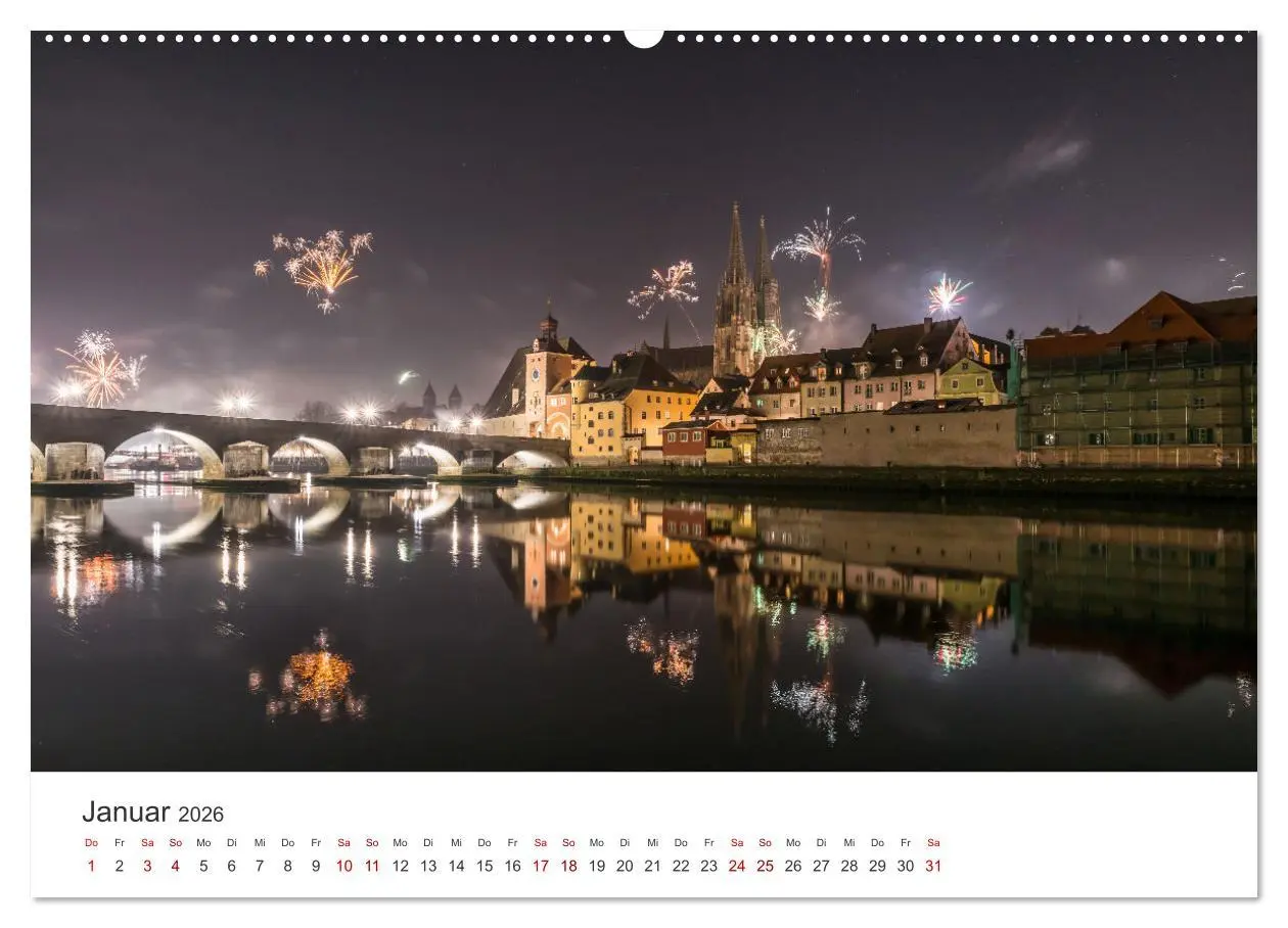 Bild: 9783457638675 | Regensburg kunstvoll in Szene gesetzt (Wandkalender 2026 DIN A2...