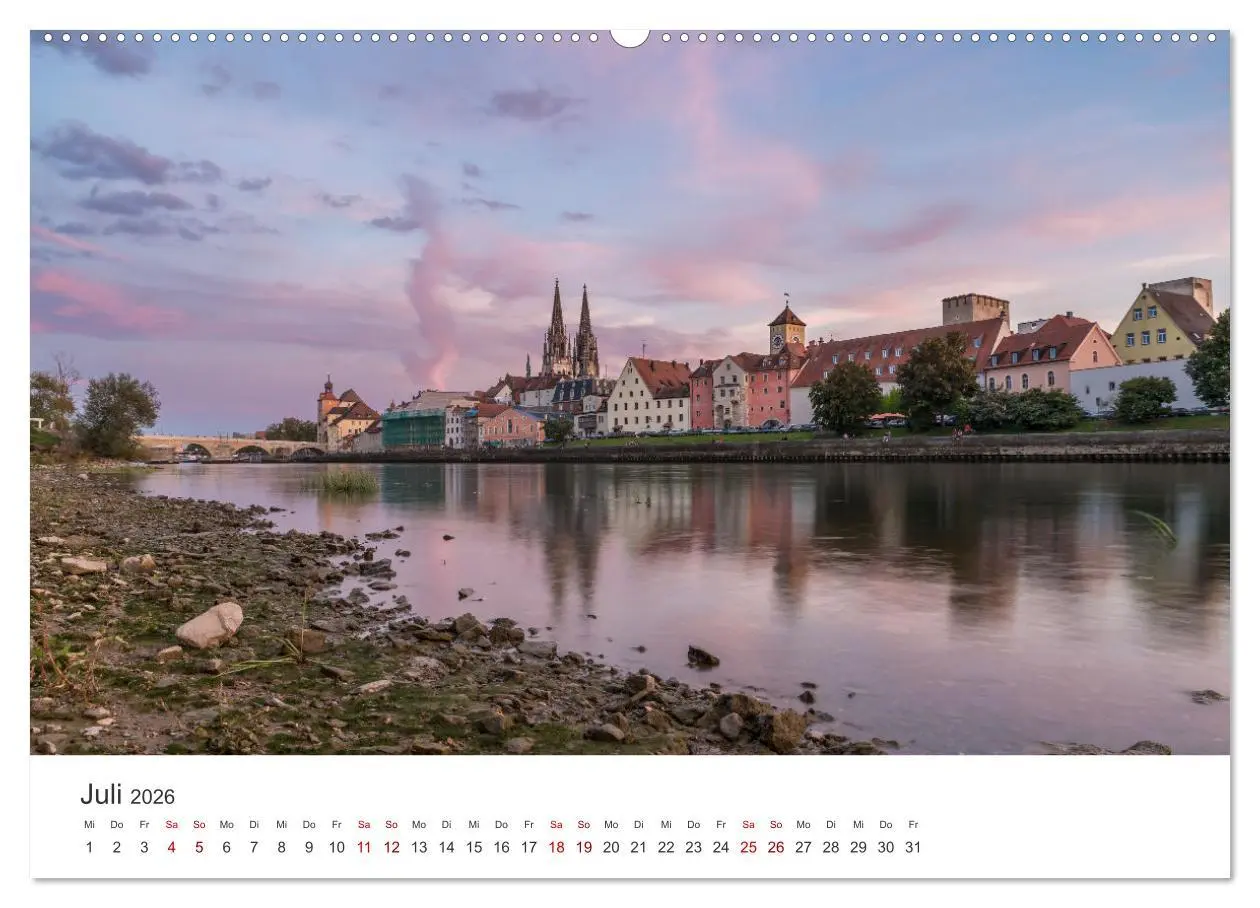 Bild: 9783457638675 | Regensburg kunstvoll in Szene gesetzt (Wandkalender 2026 DIN A2...