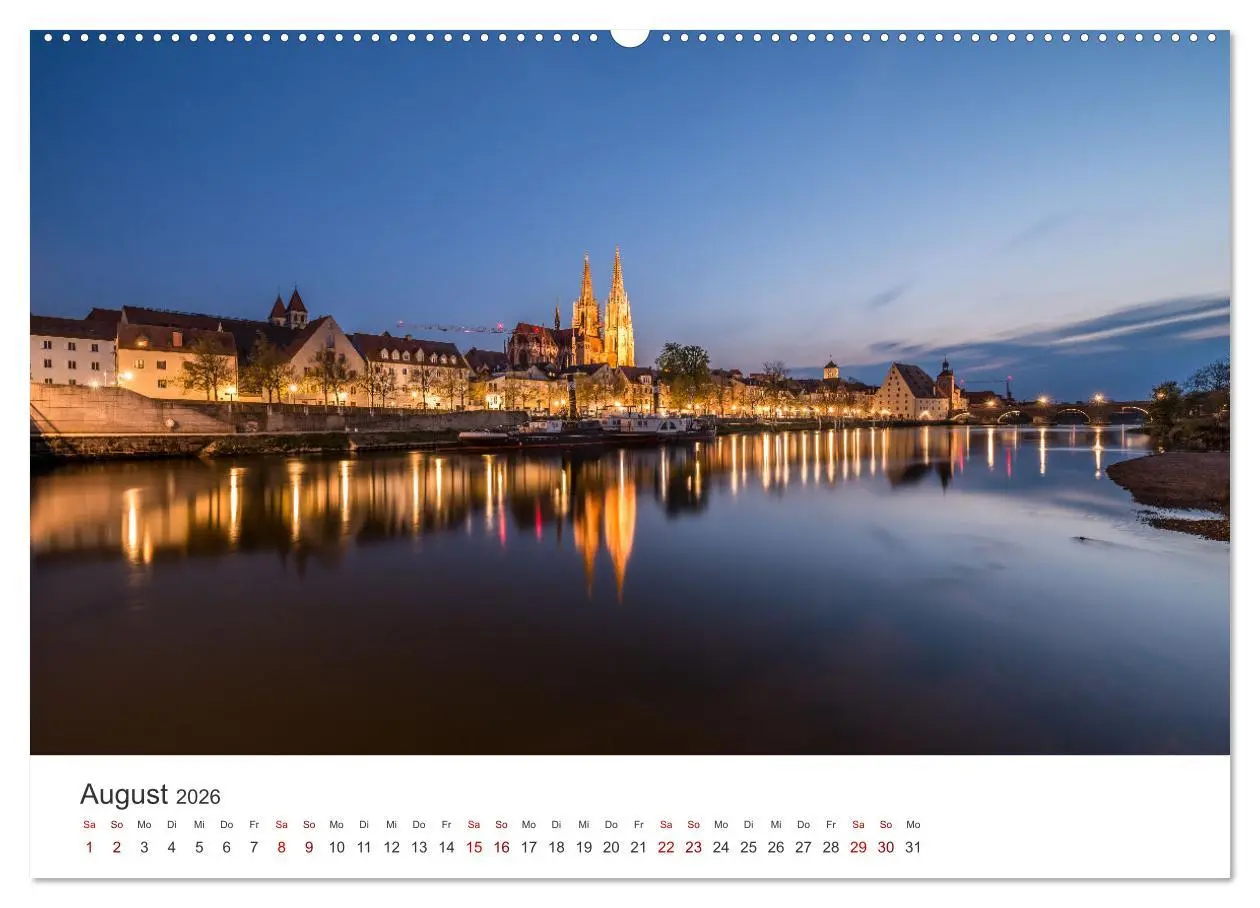 Bild: 9783457638675 | Regensburg kunstvoll in Szene gesetzt (Wandkalender 2026 DIN A2...