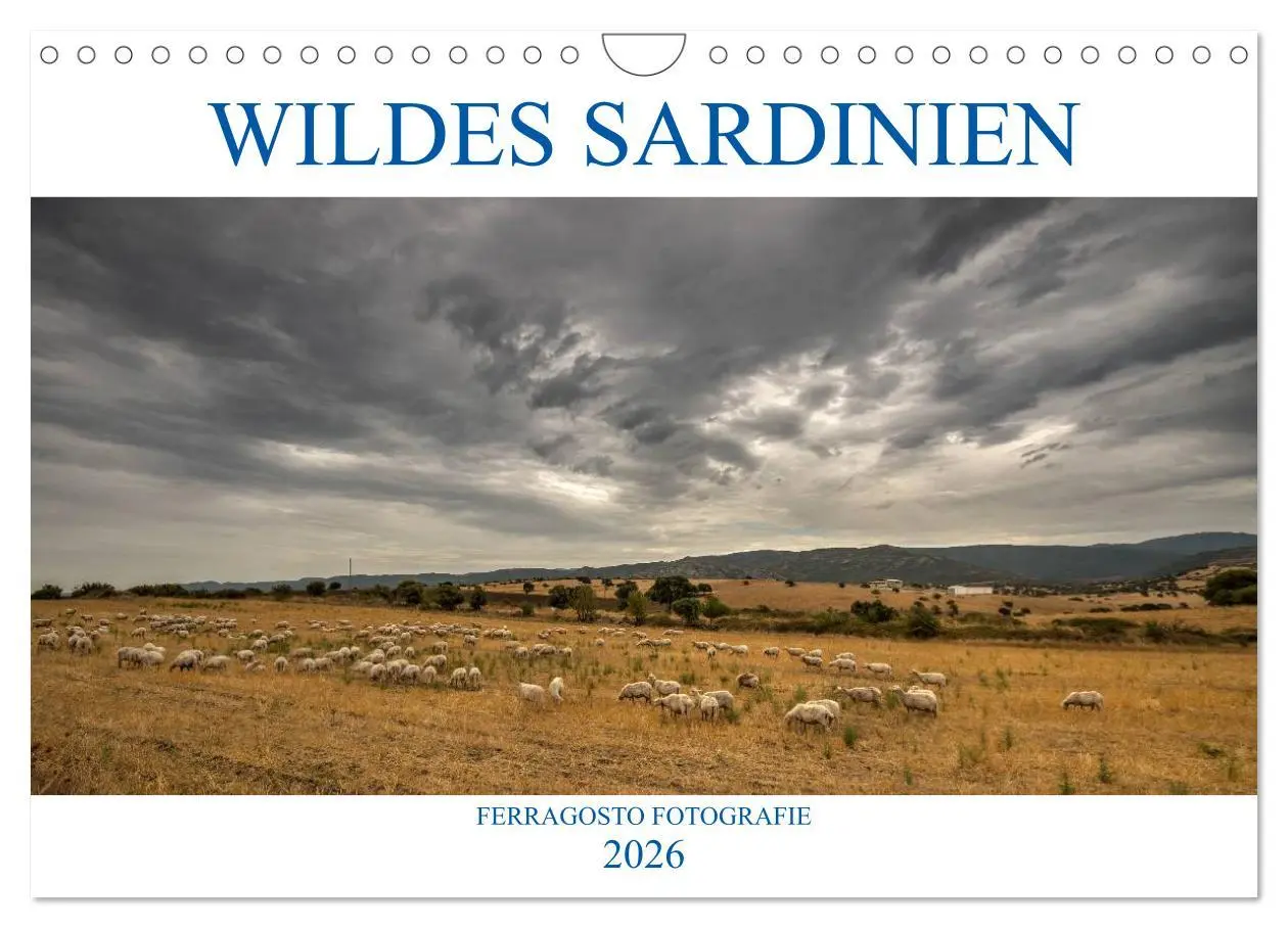 Cover: 9783457878675 | Wildes Sardinien 2026 (Wandkalender 2026 DIN A4 quer), CALVENDO...