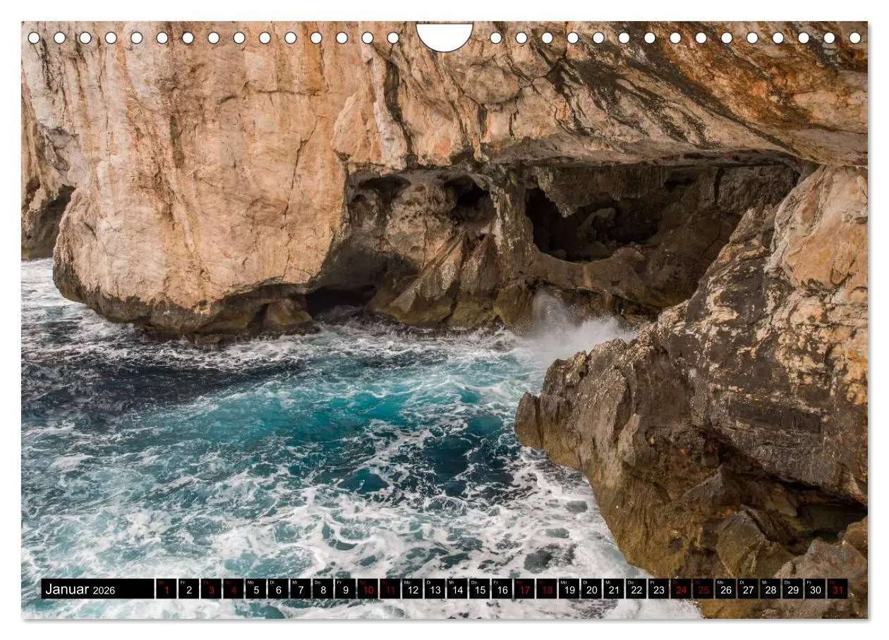 Bild: 9783457878675 | Wildes Sardinien 2026 (Wandkalender 2026 DIN A4 quer), CALVENDO...