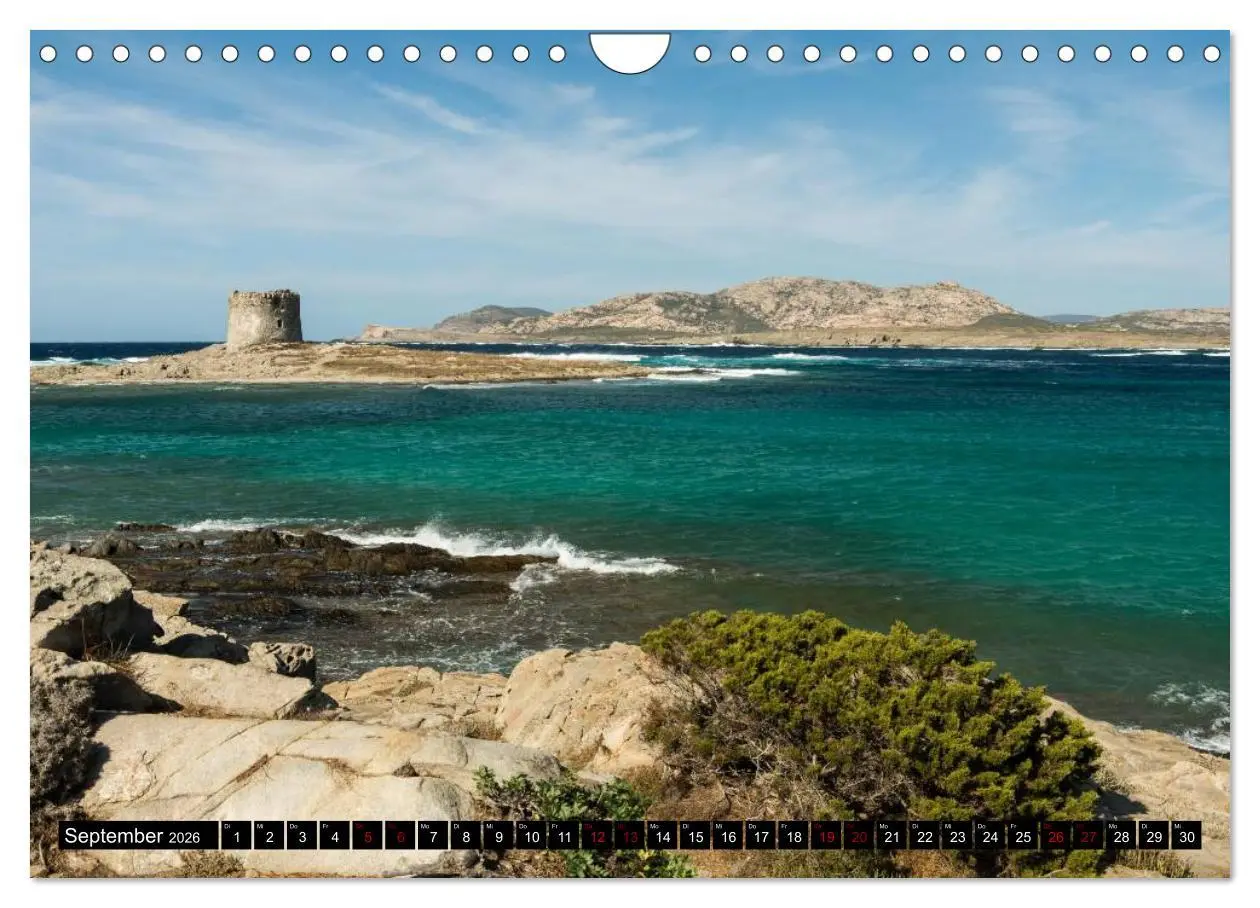 Bild: 9783457878675 | Wildes Sardinien 2026 (Wandkalender 2026 DIN A4 quer), CALVENDO...