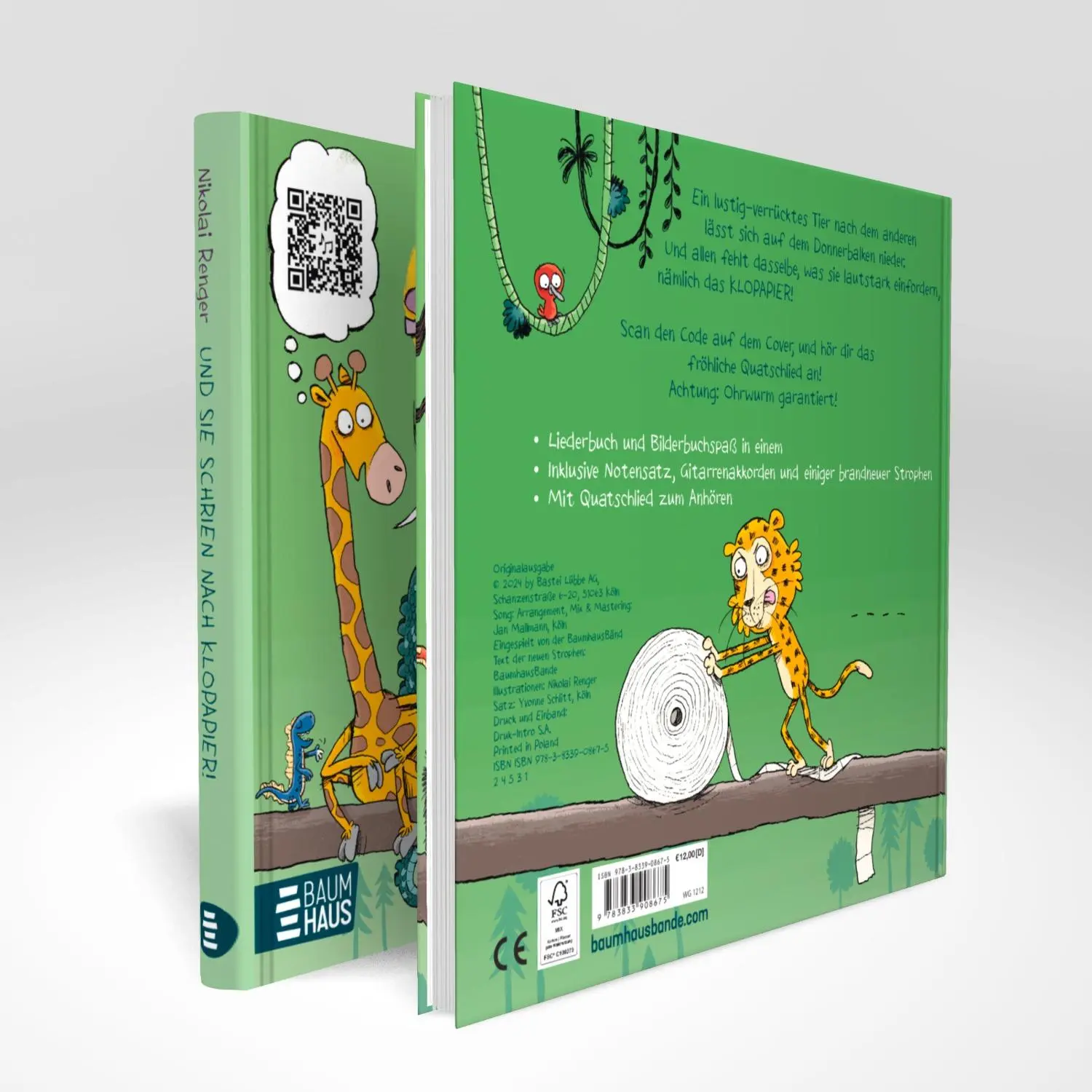 Bild: 9783833908675 | Und sie schrien nach Klopapier - Ein Quatschliederbuch | Renger | Buch